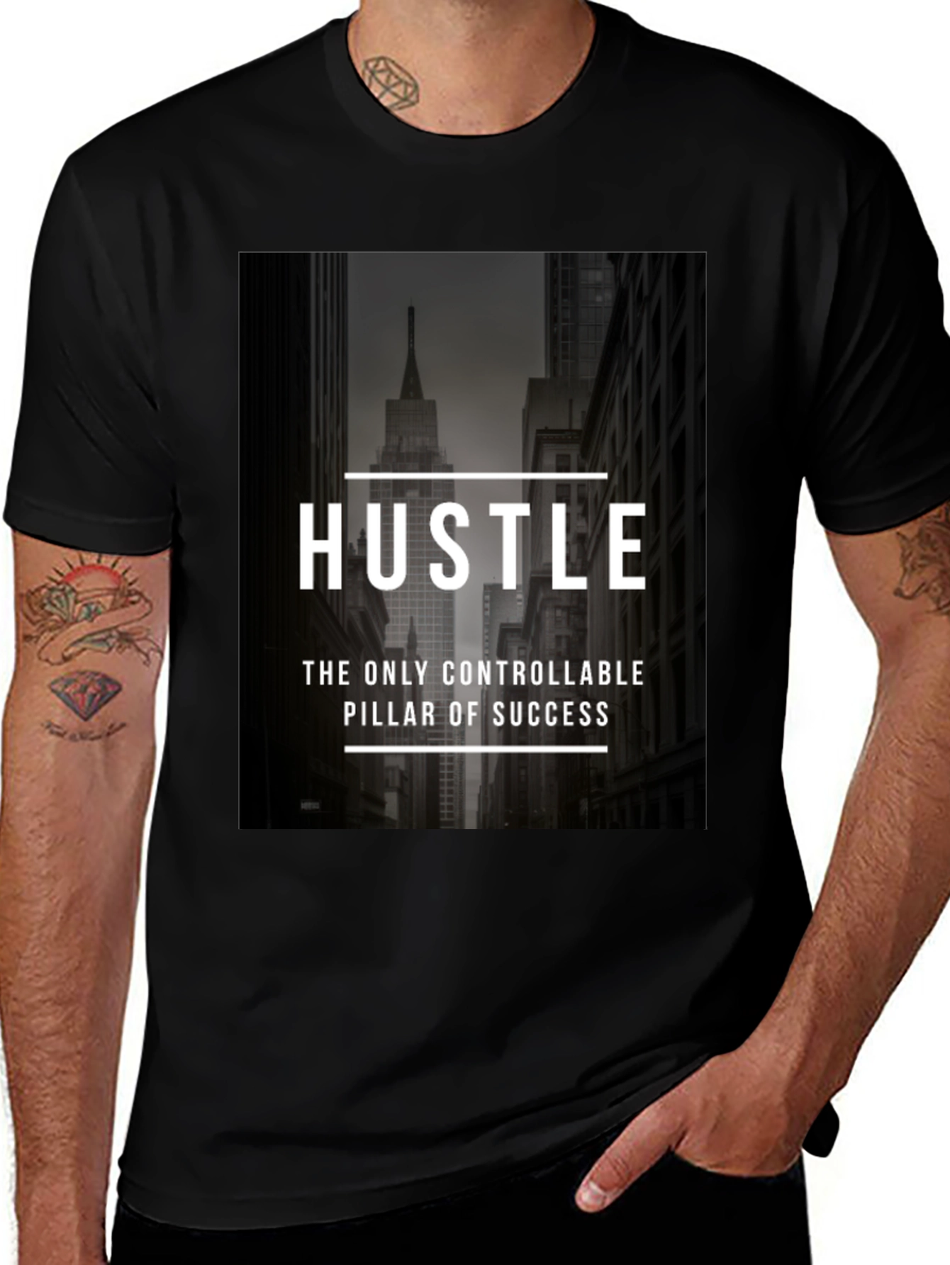 Hustle T-Shirt - Controllable Pillar of Success