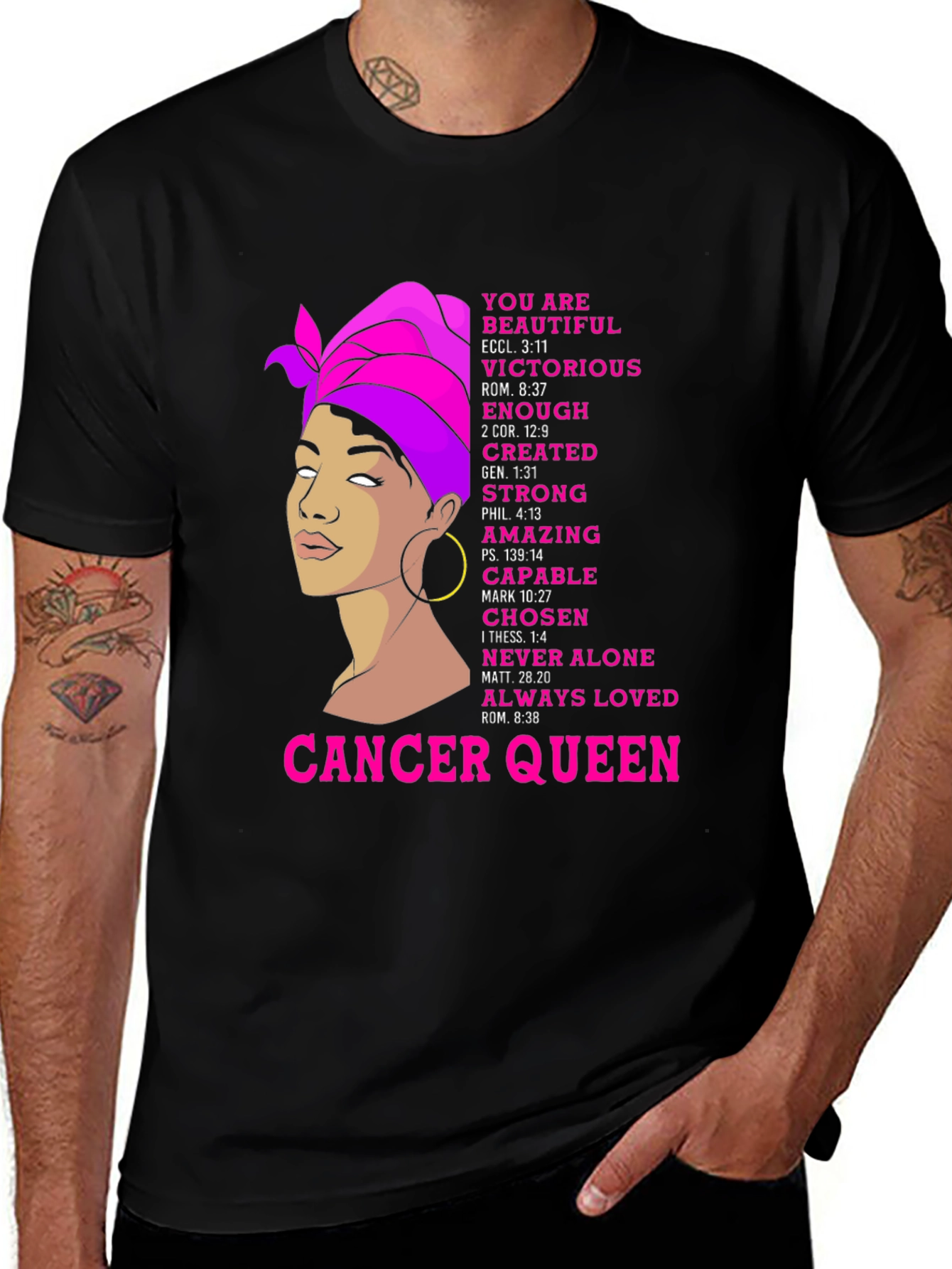 Cancer Queen T-Shirt - Empowering Zodiac Tee