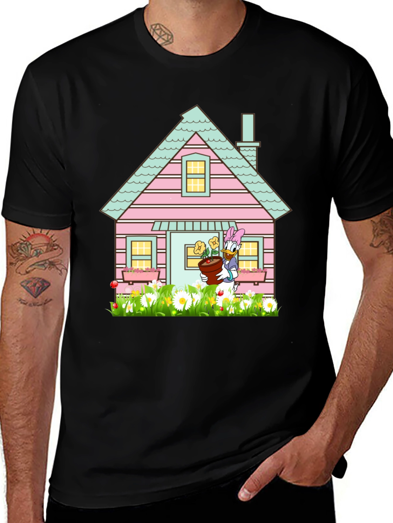 Variant 24 of Daisy Duck House Graphic T-Shirt