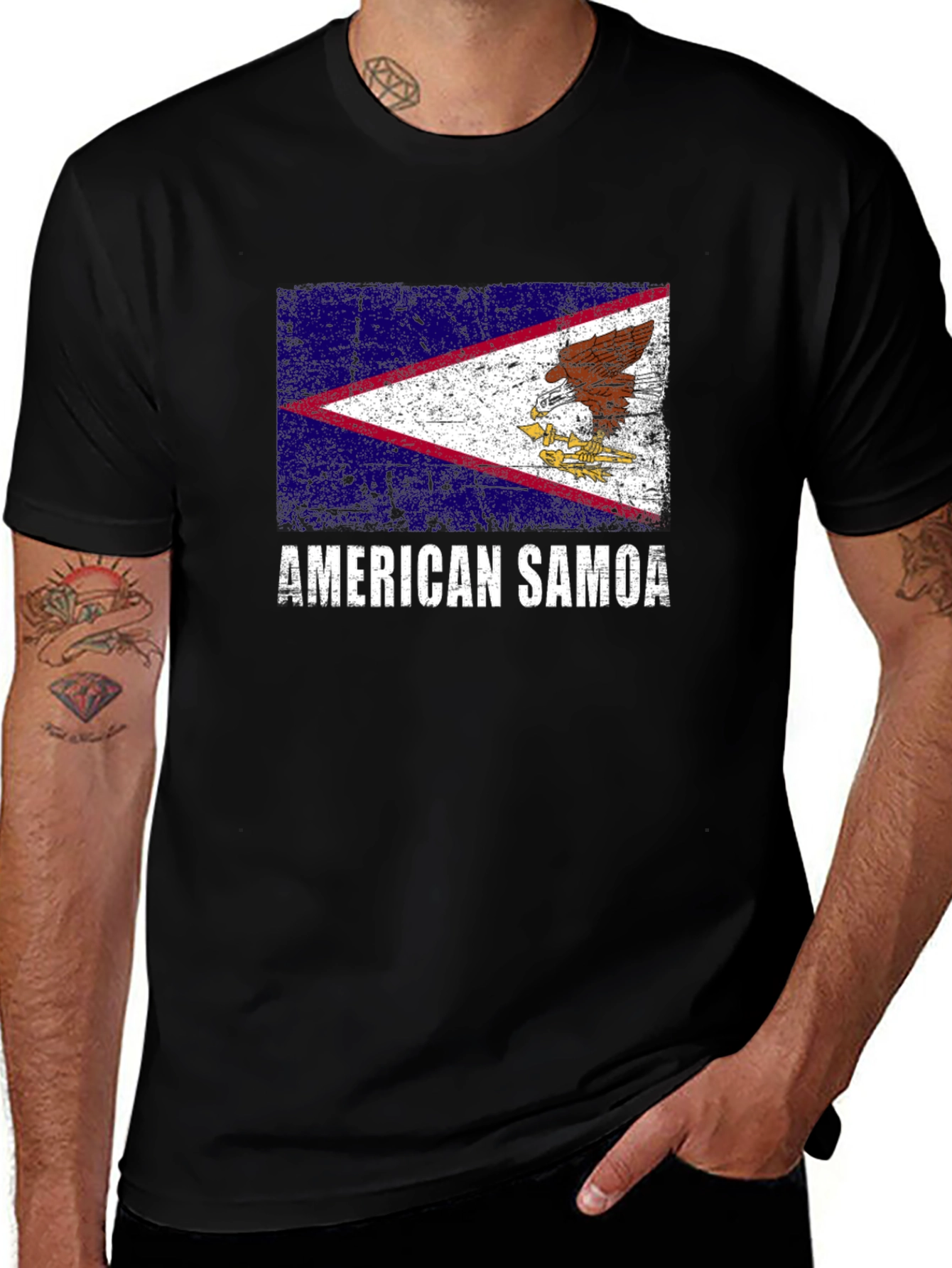 Variant 28 of American Samoa Flag T-Shirt