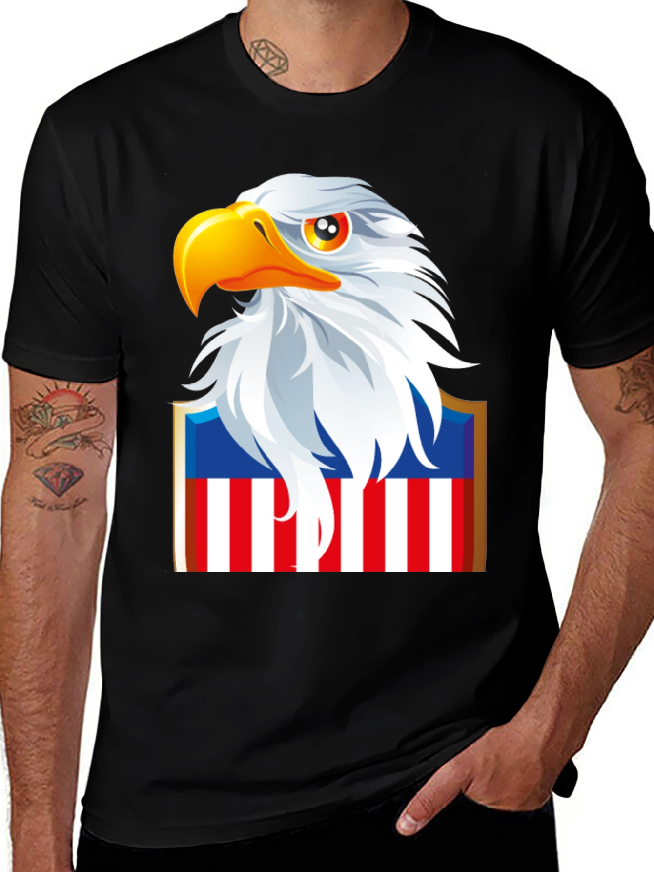 Variant 24 of American Eagle Patriotic Graphic T-Shirt