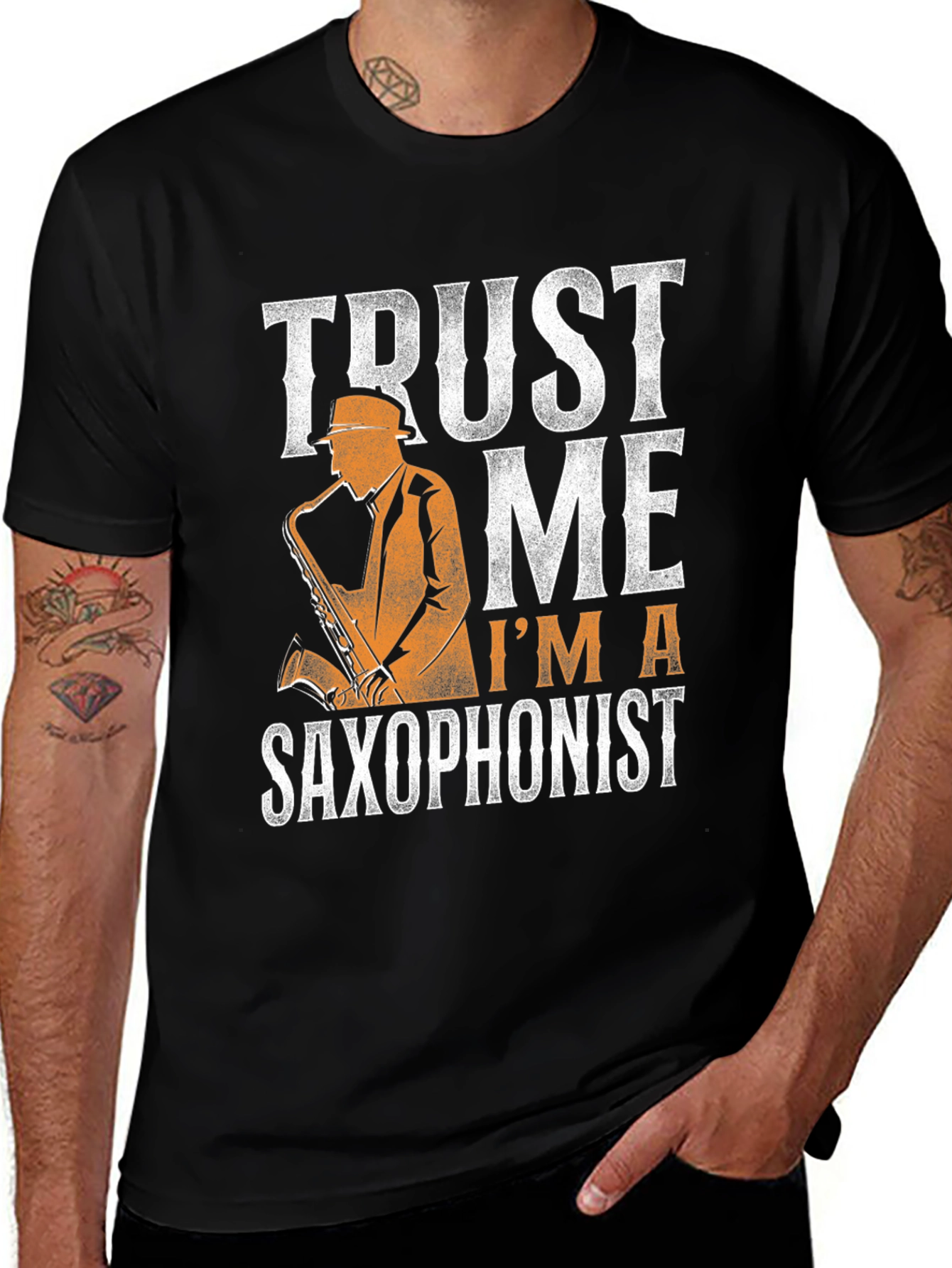 Variant 5 of Trust Me I'm A Saxophonist - Graphic T-Shirt