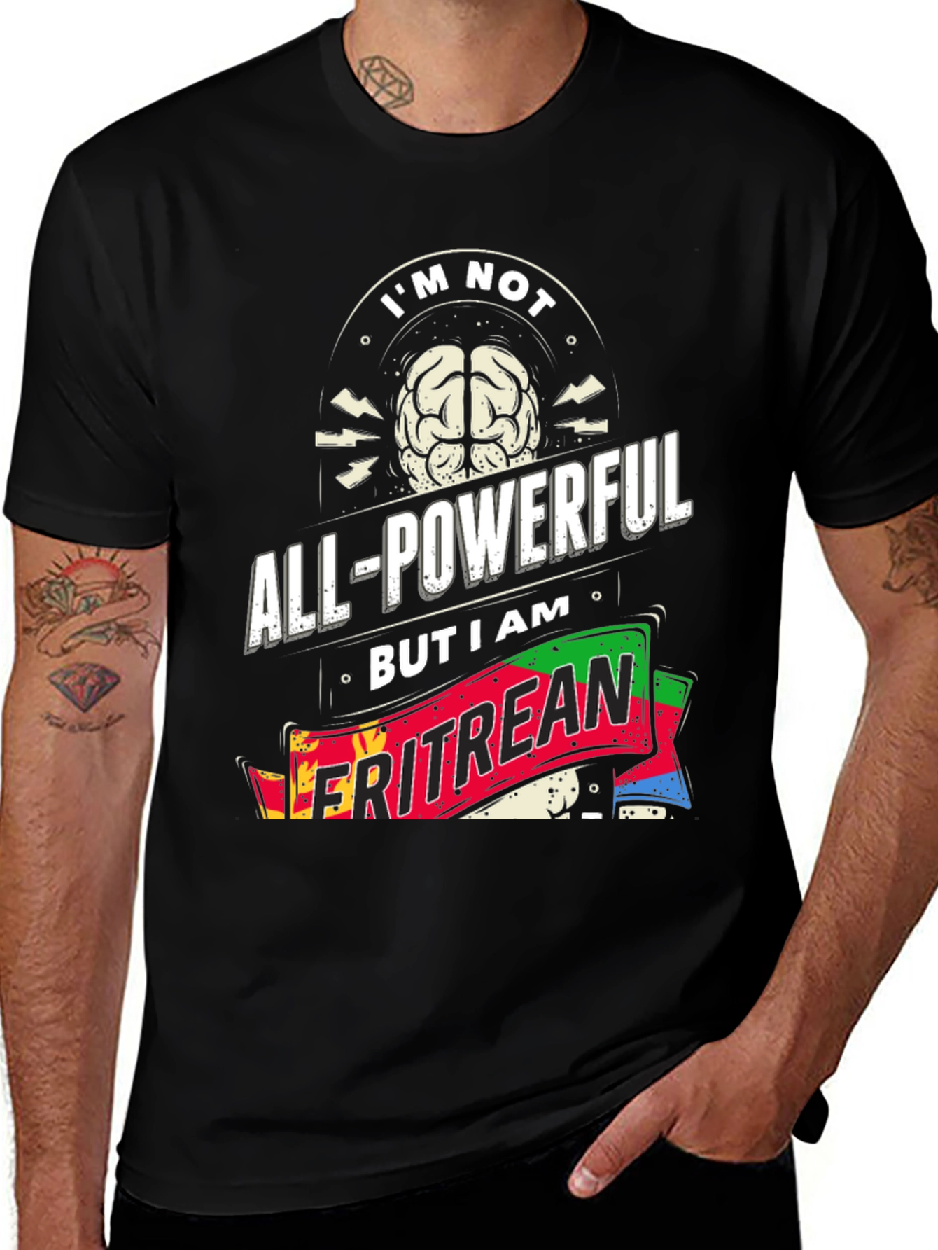 Eritrean Pride T-Shirt - All-Powerful Design