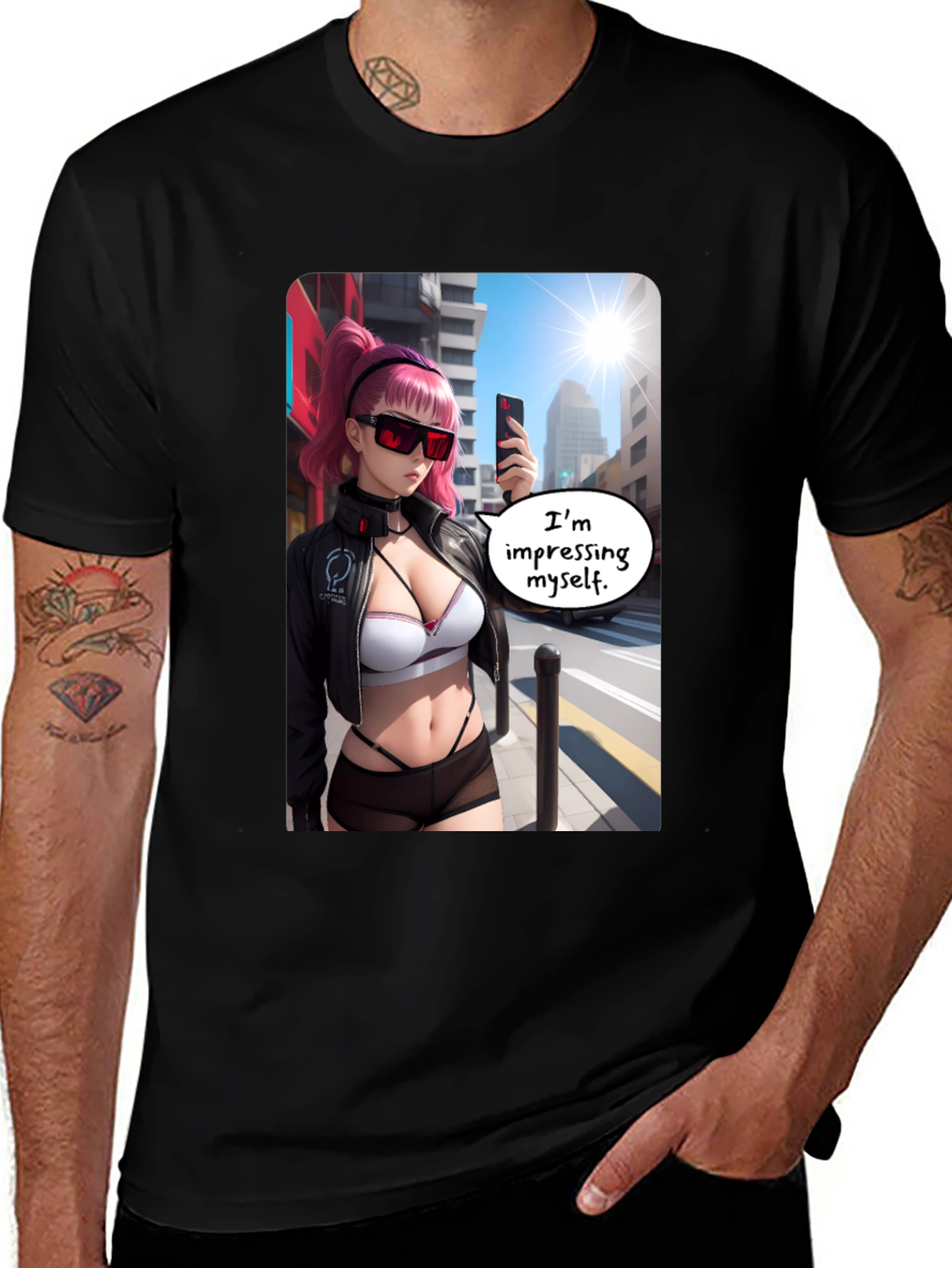 Variant 30 of "I'm Impressing Myself" T-Shirt