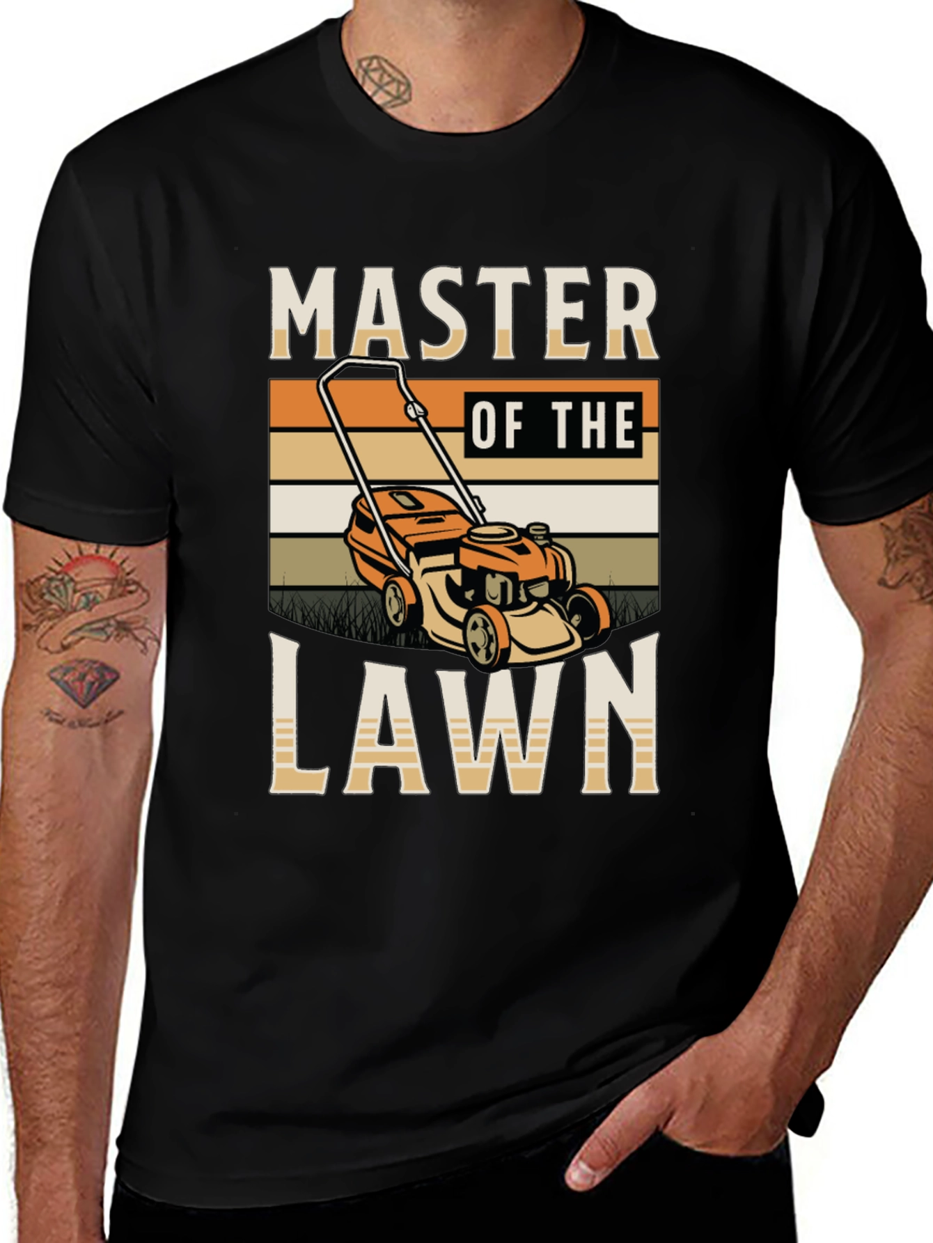 Variant 22 of Master of the Lawn T-Shirt - Funny Gardening Tee