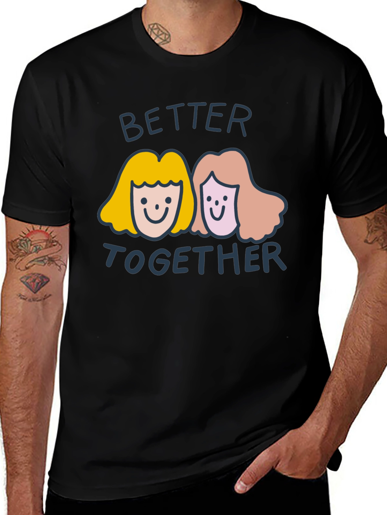 Variant 22 of Better Together Graphic Tee