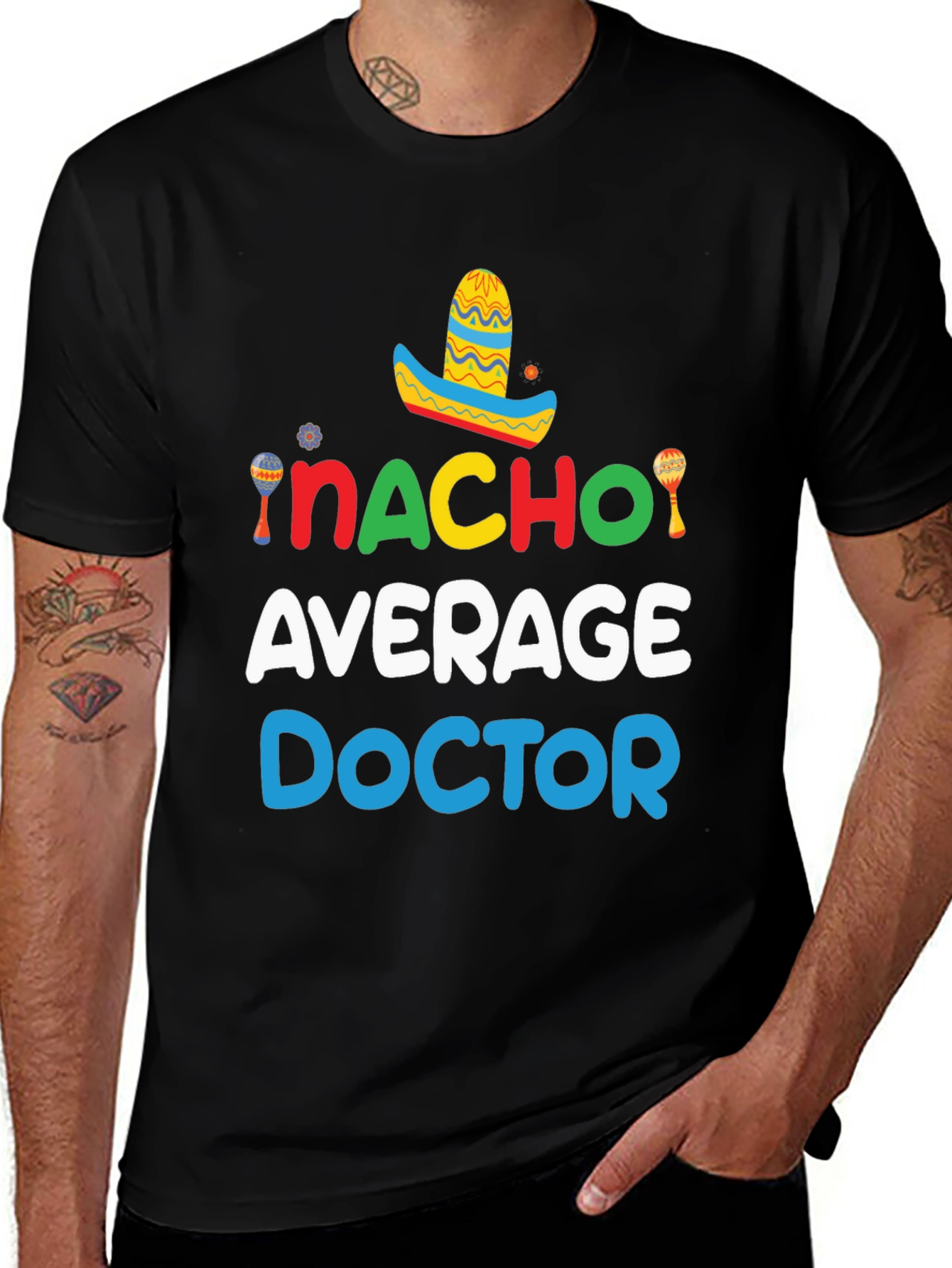 Variant 25 of Nacho Average Doctor Graphic Tee