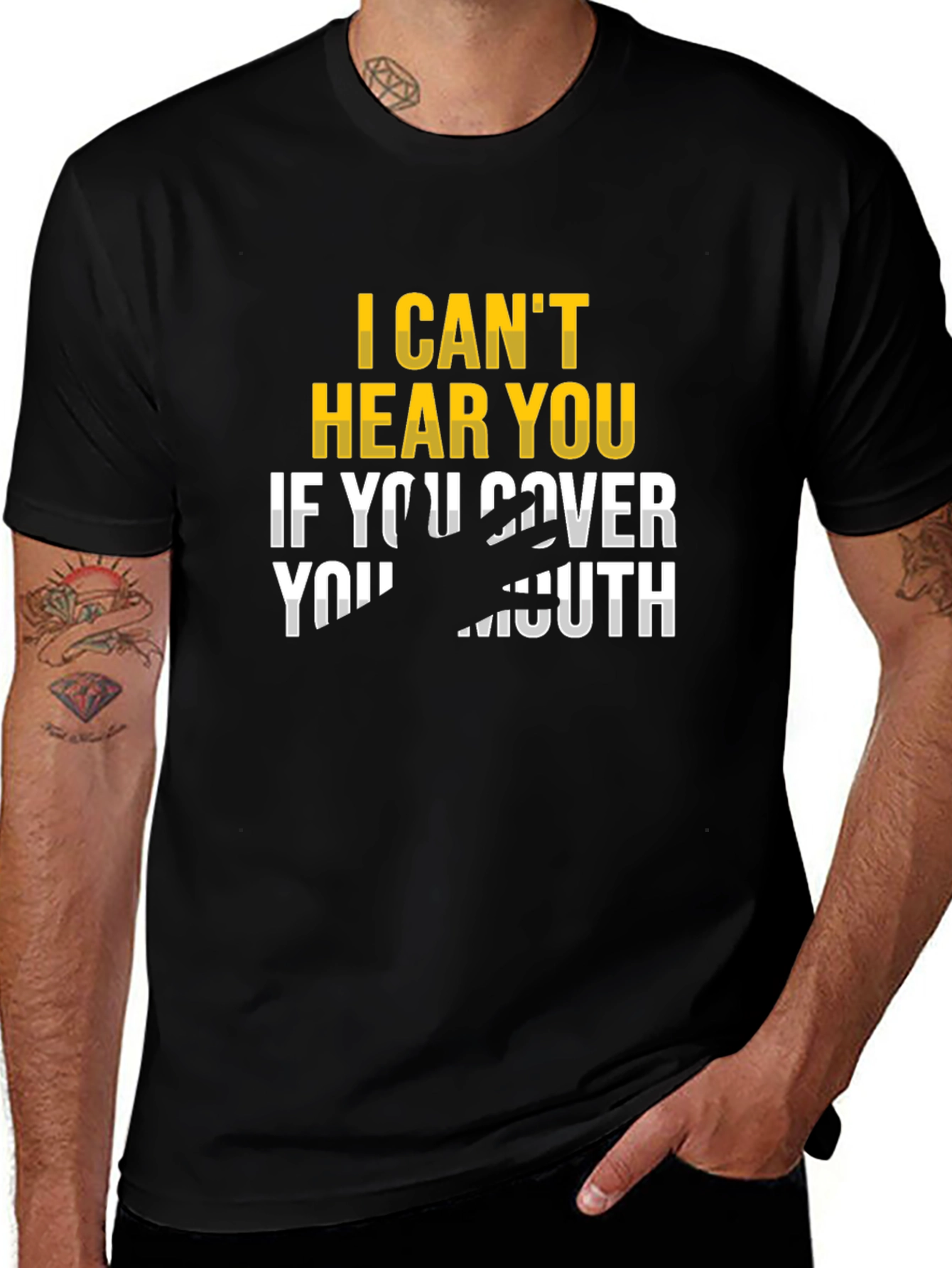 Variant 14 of I Can't Hear You Humor Tee