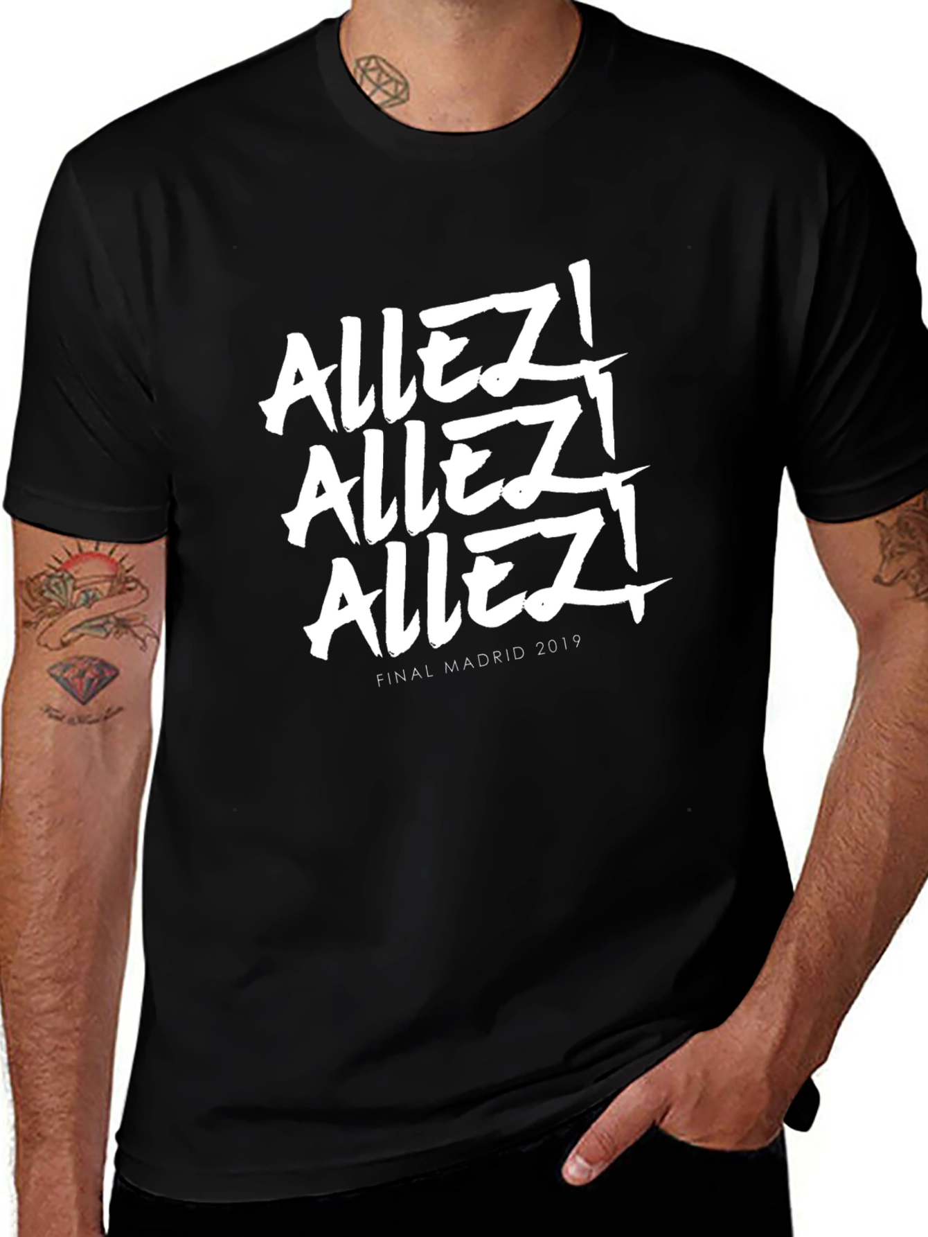 Allez! Madrid 2019 Black T-Shirt