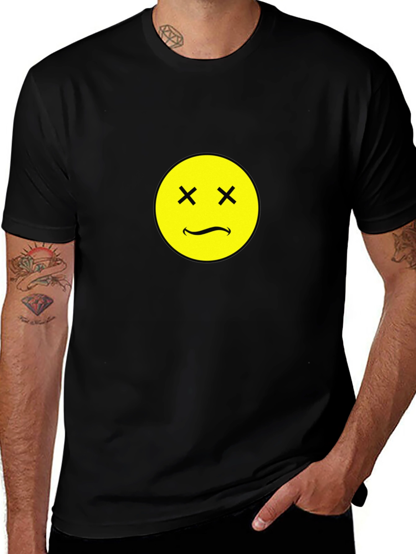 Variant 12 of Dead Inside T-Shirt - Funny Emoji Tee