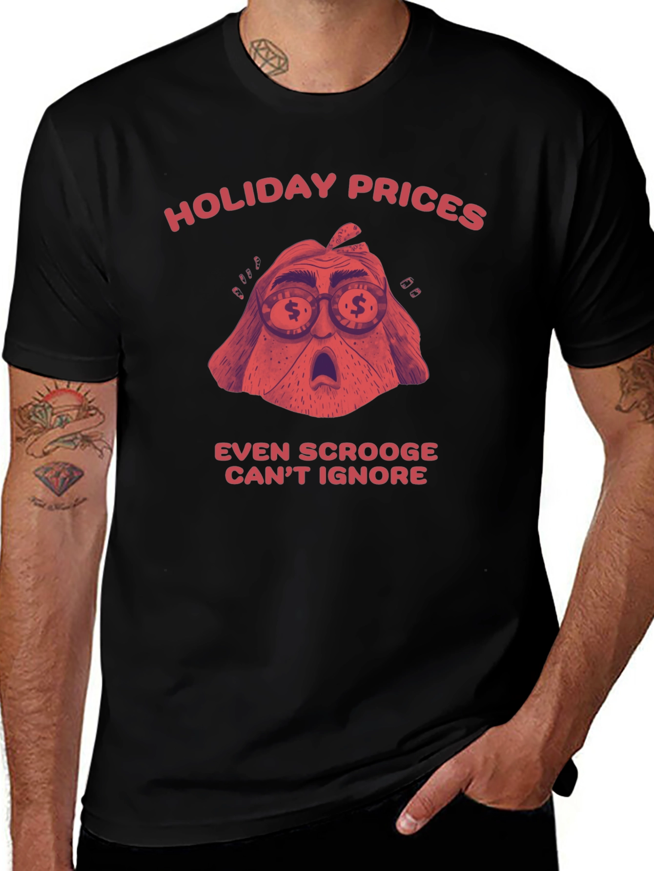 Variant 16 of Holiday Prices Scrooge Graphic T-Shirt