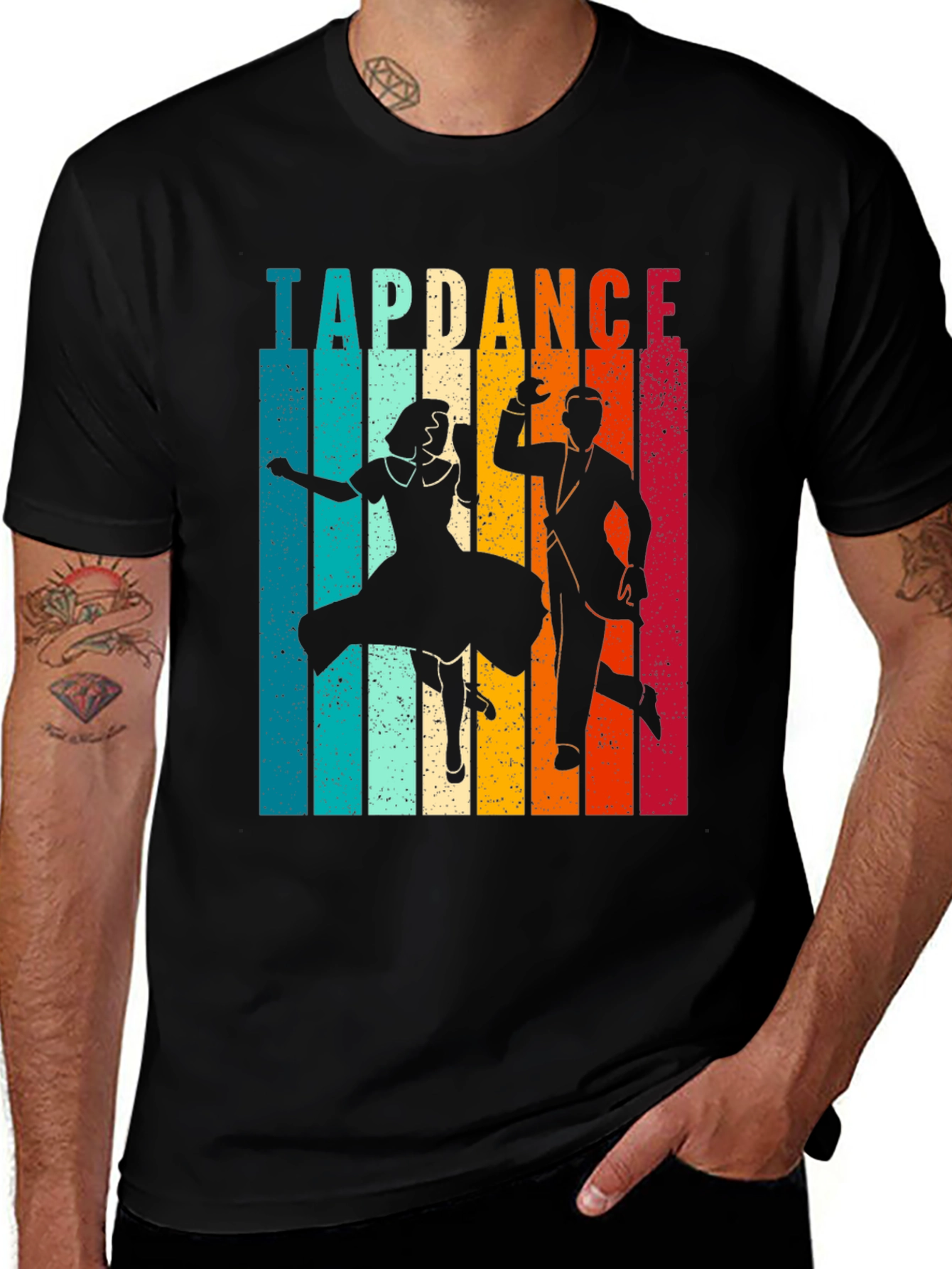 Variant 4 of Retro Tap Dance T-Shirt - Vintage Dancer Tee