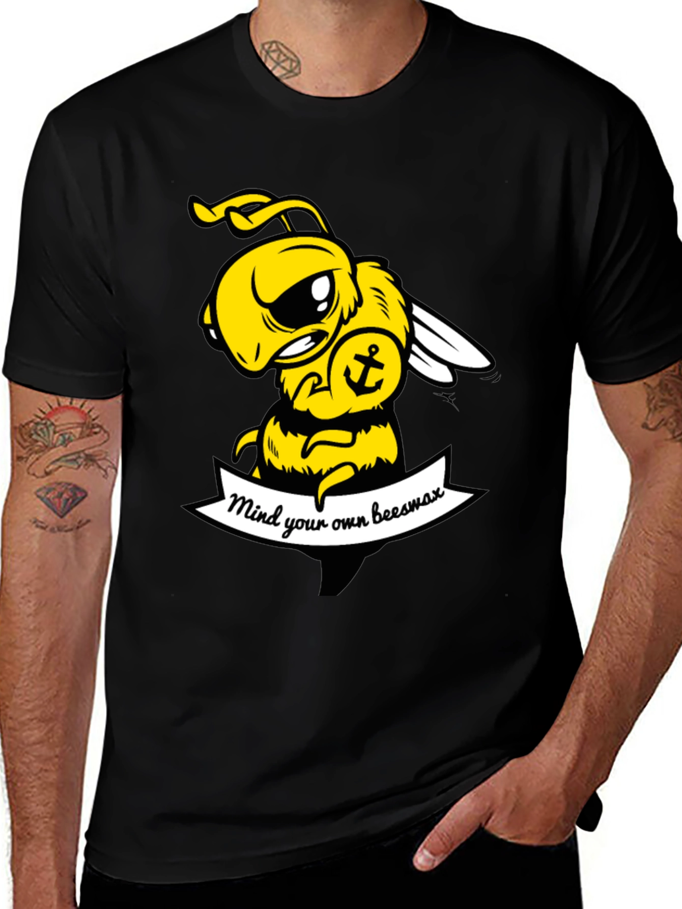 Variant 3 of Mind Your Own Beeswax Graphic Tee
