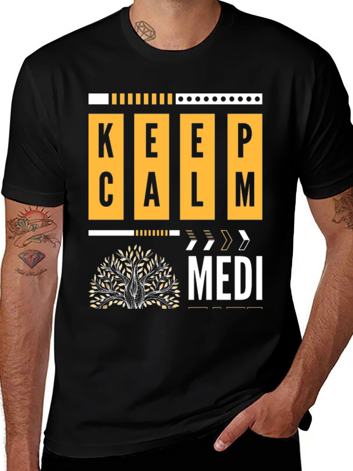 Variant 18 of Keep Calm MEDI T-Shirt - Stylish Comfort