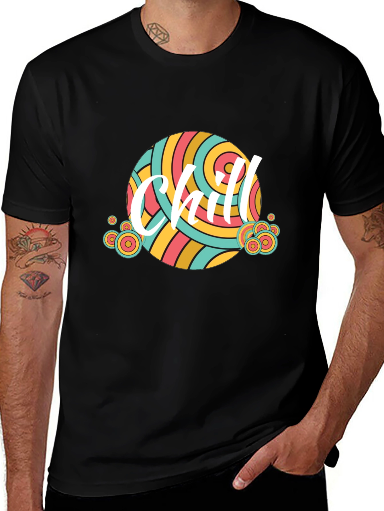 Chill T-Shirt - Retro Psychedelic Graphic Tee