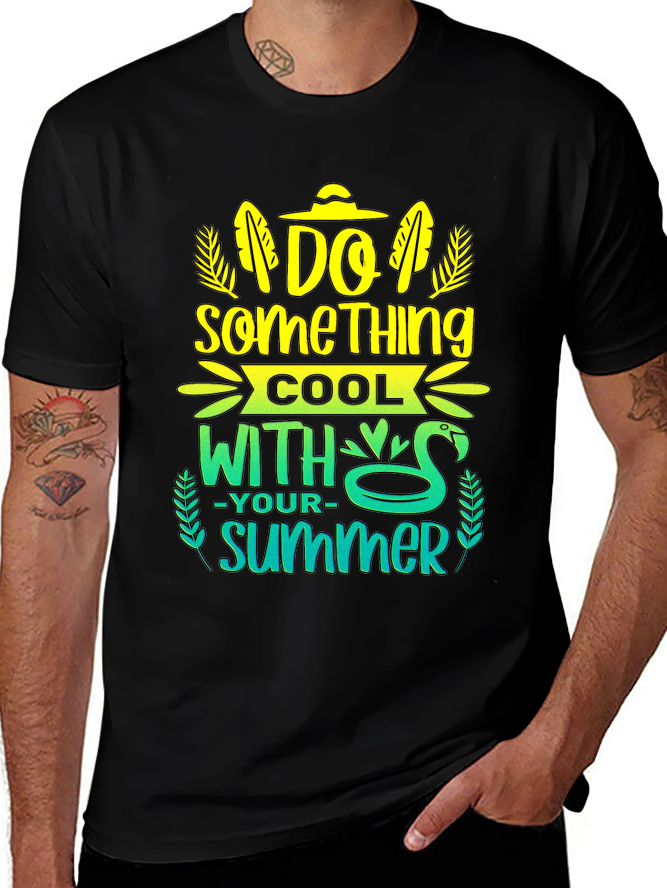 Variant 16 of Do Something Cool This Summer Graphic Tee