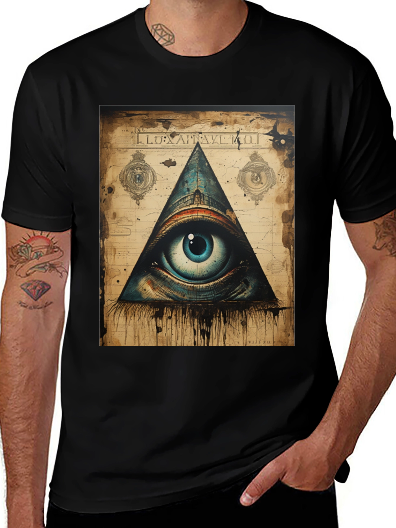 Variant 16 of All Seeing Eye Graphic Tee