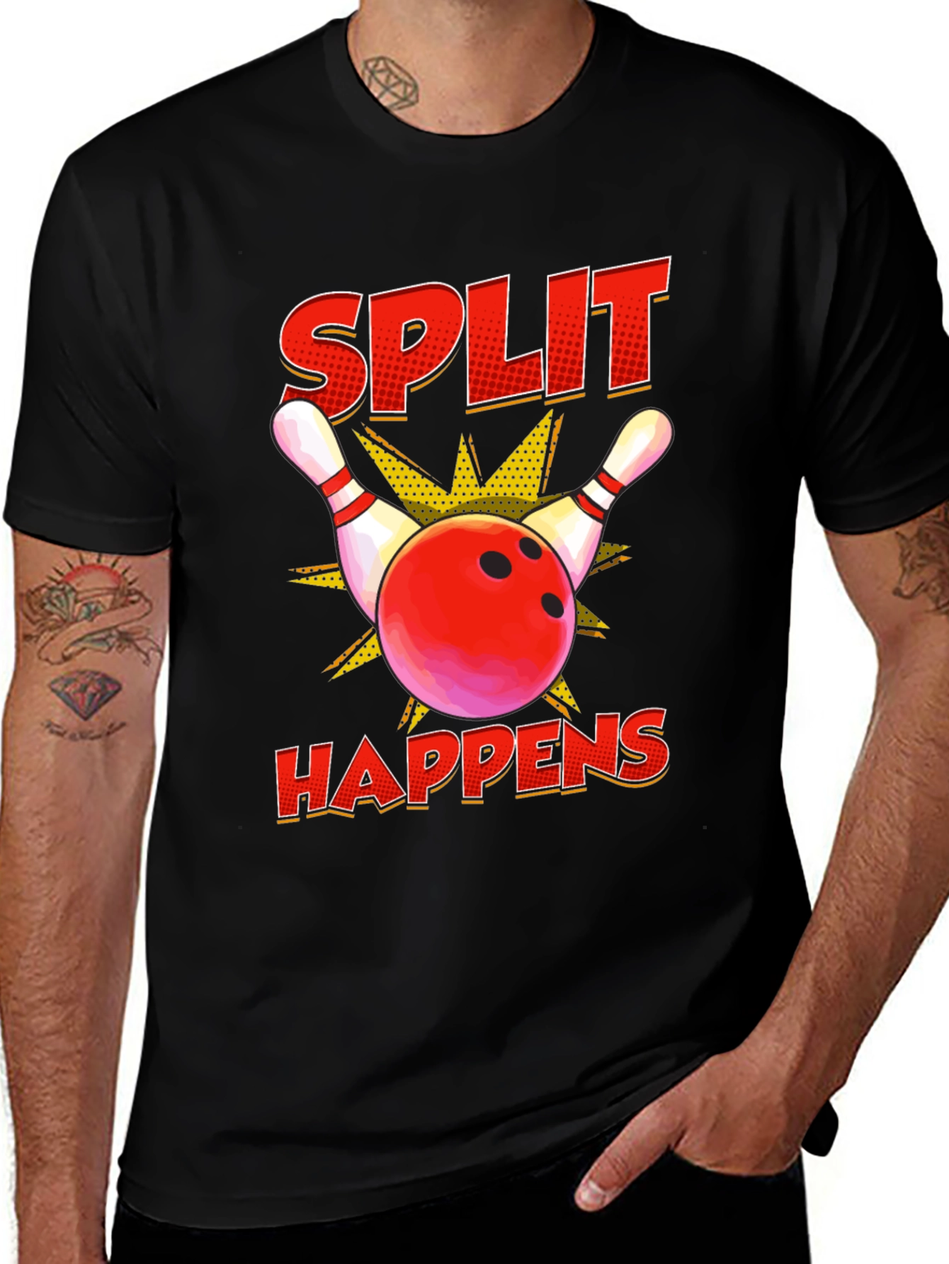 Split Happens Bowling T-Shirt
