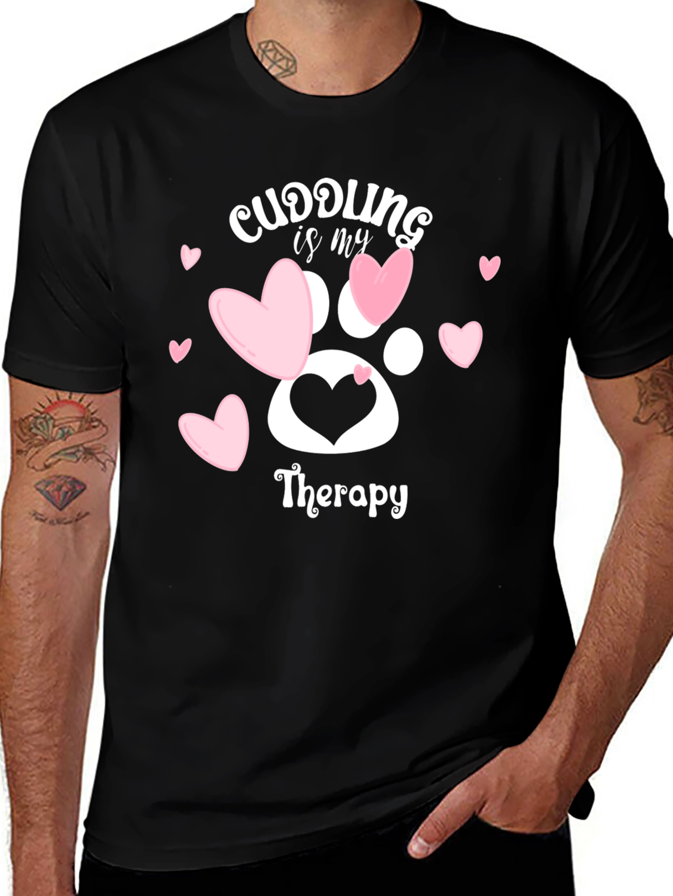 Variant 15 of Cuddling Is My Therapy T-Shirt