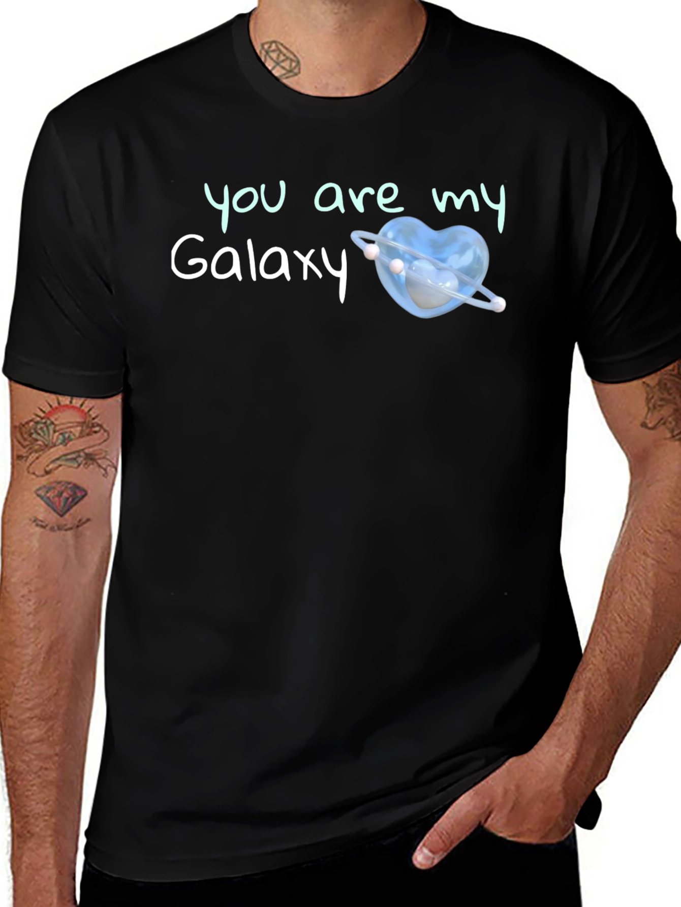 Variant 2 of You Are My Galaxy Graphic T-Shirt