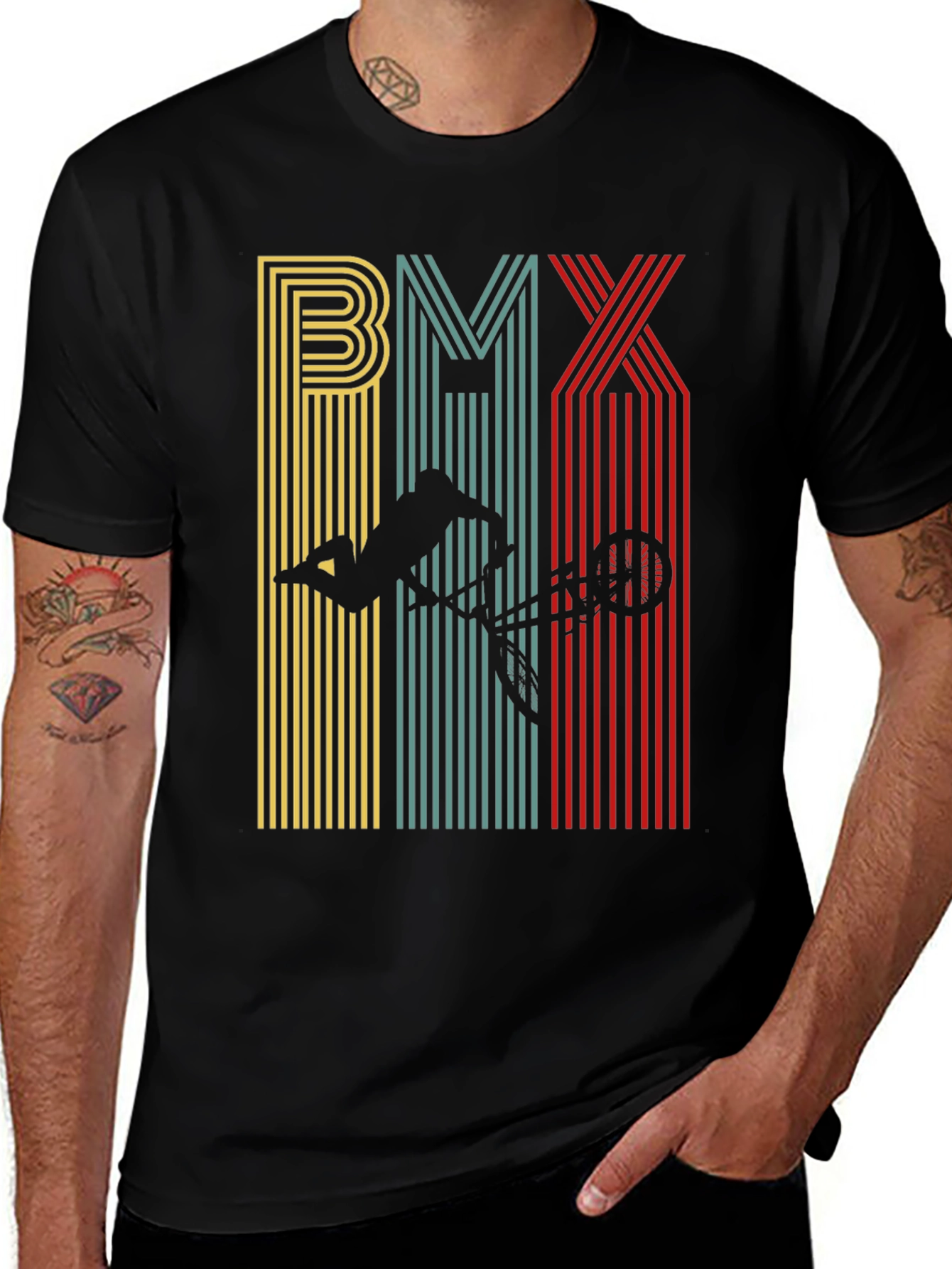 Vintage Style BMX T-Shirt for Bike Lovers