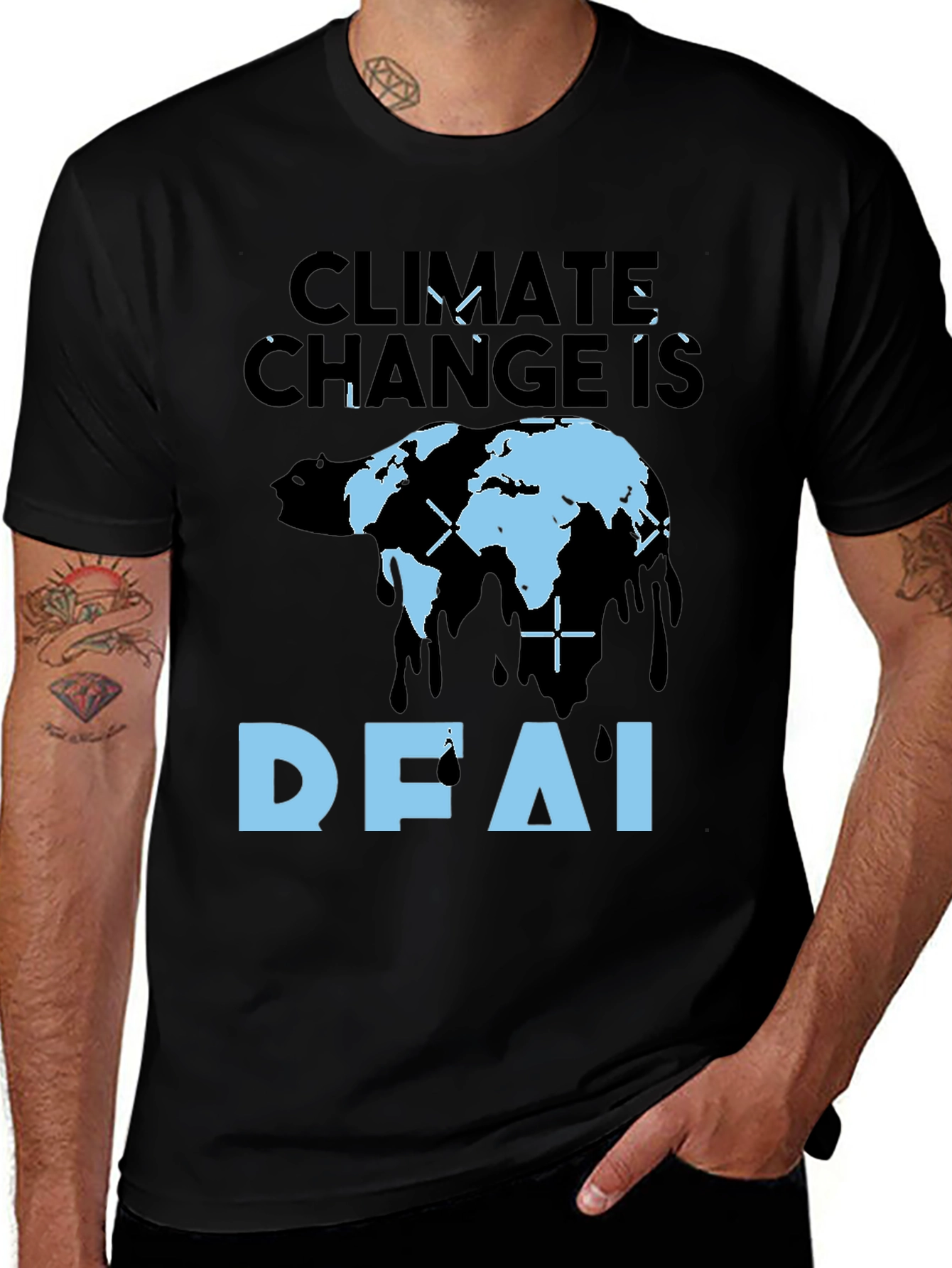 Variant 30 of Climate Change is DF.AI Graphic Tee