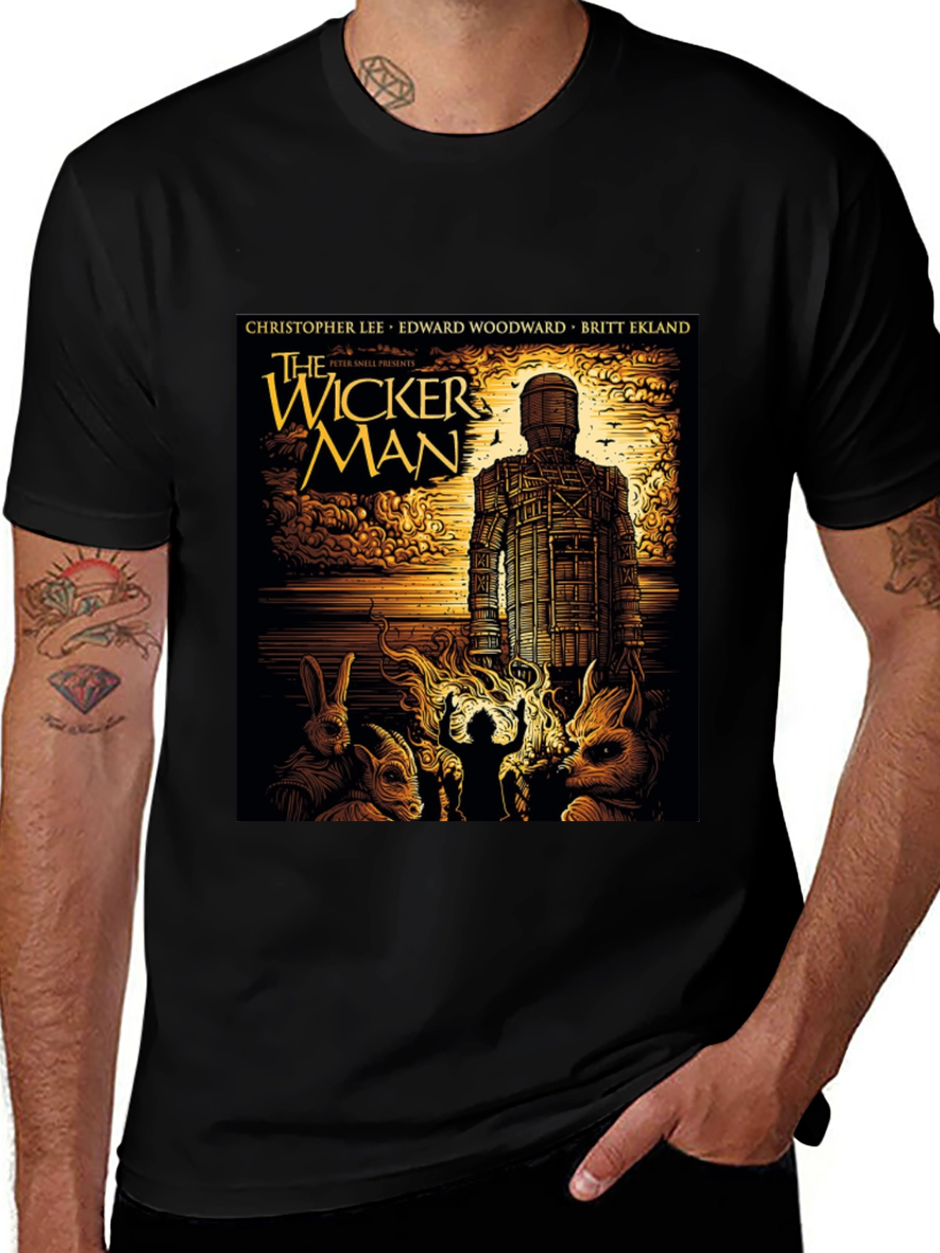 Variant 13 of The Wicker Man Movie T-Shirt