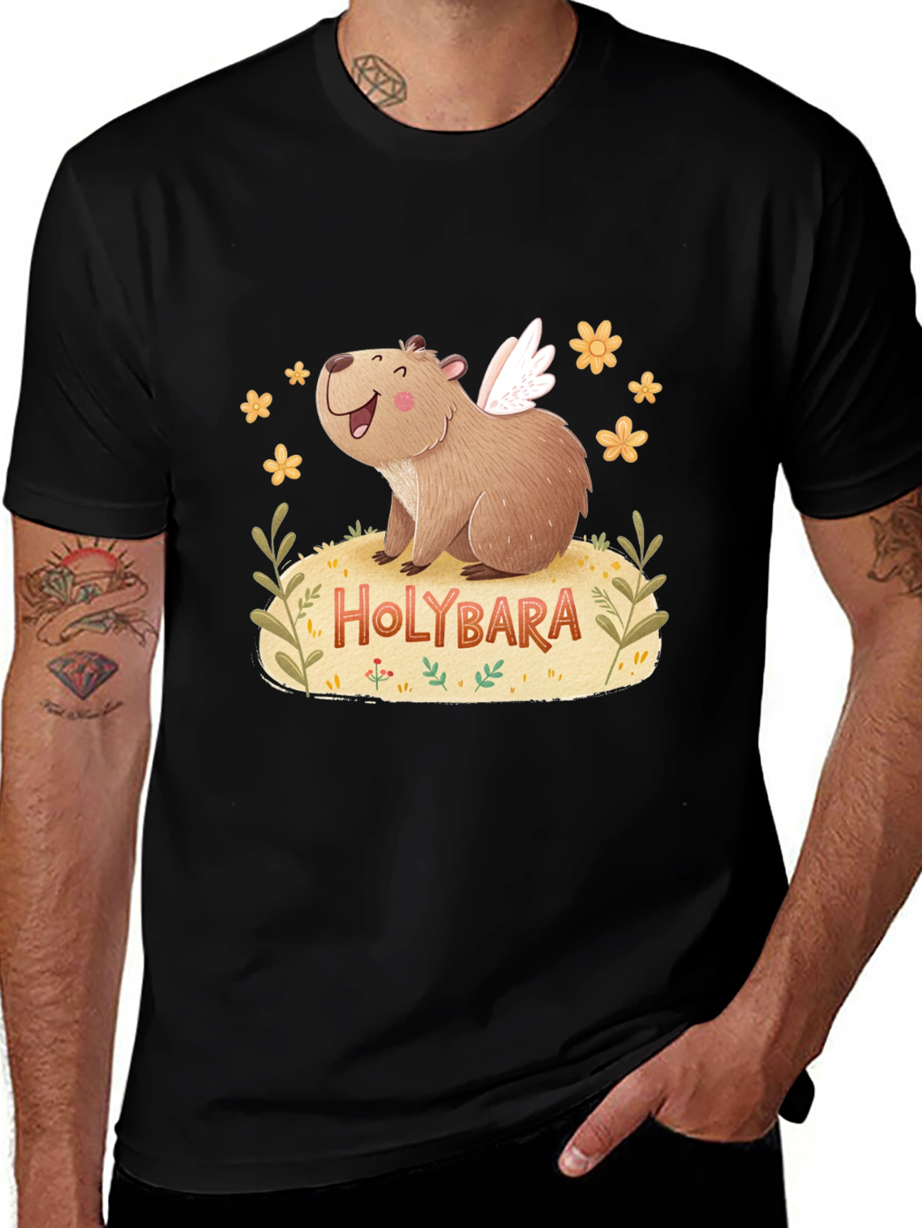 Variant 21 of Holybara Capybara T-Shirt