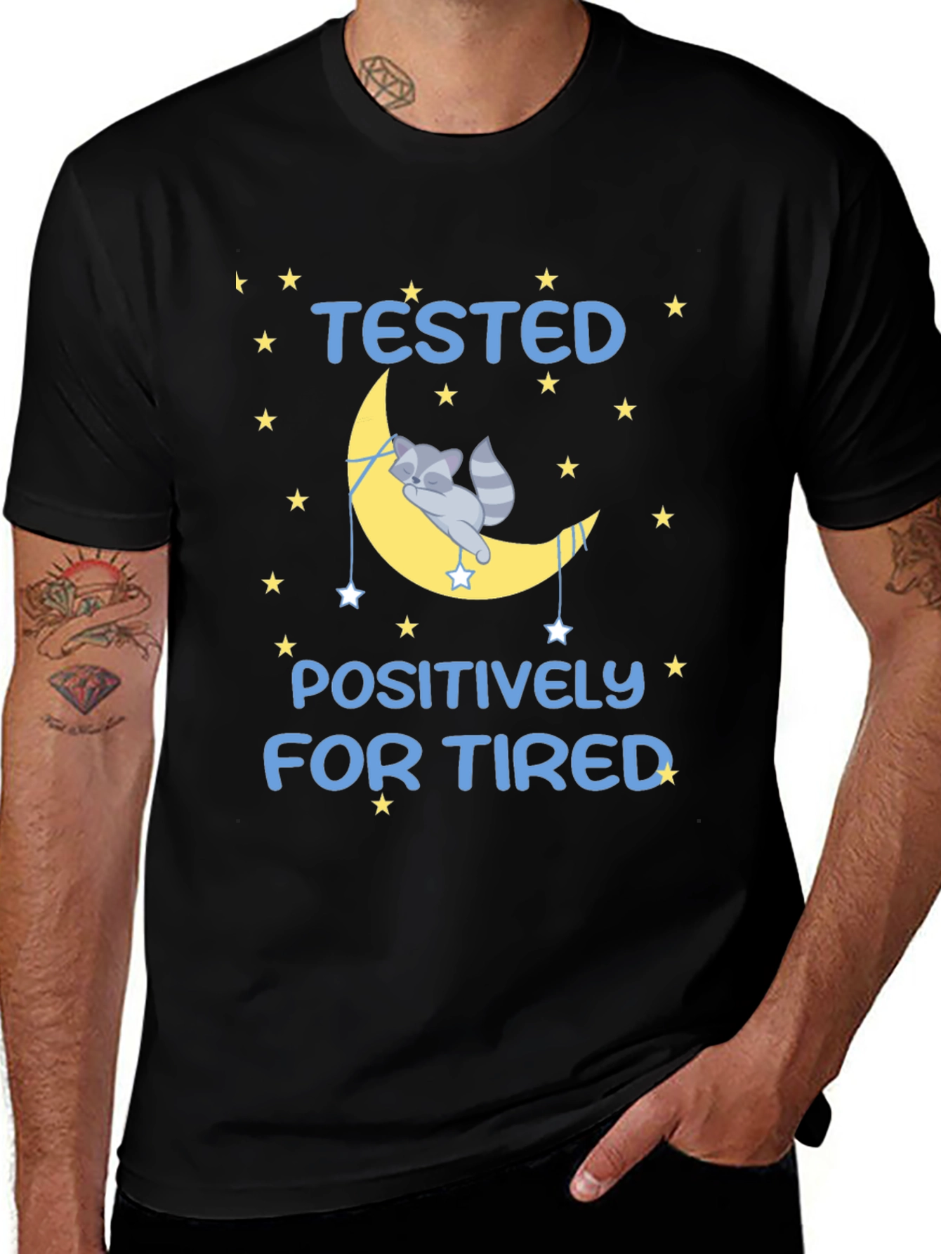 Variant 12 of Tested Positively for Tired T-Shirt
