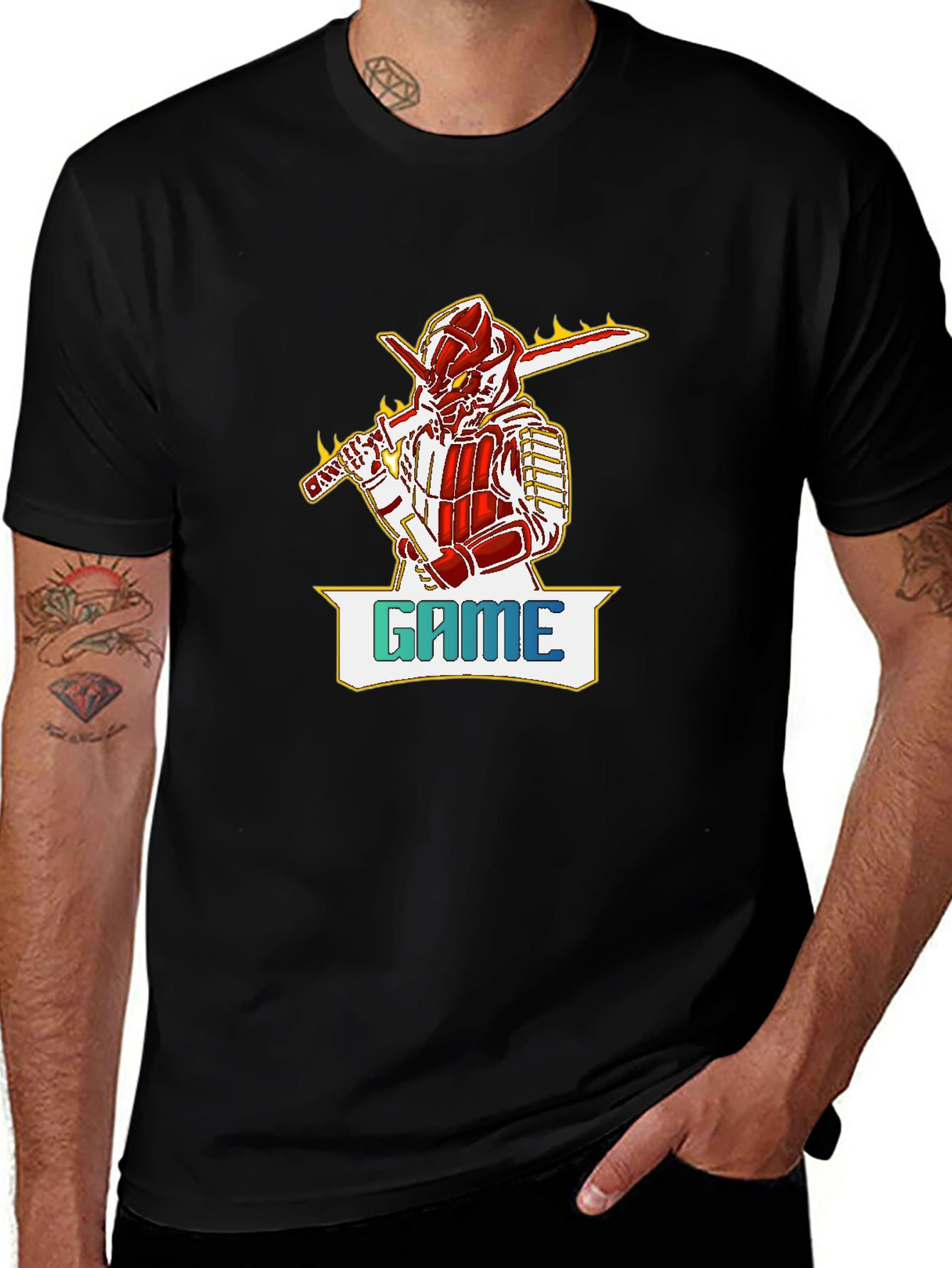 Variant 18 of Samurai Game Graphic T-Shirt