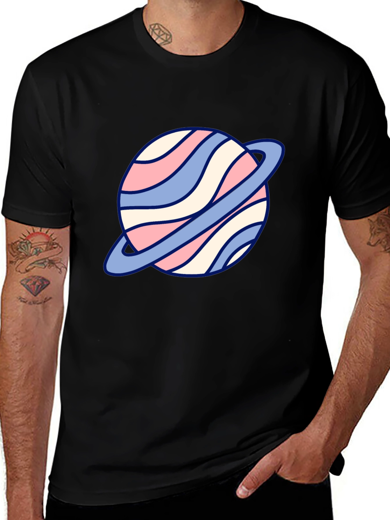 Variant 28 of Retro Planet Graphic Tee