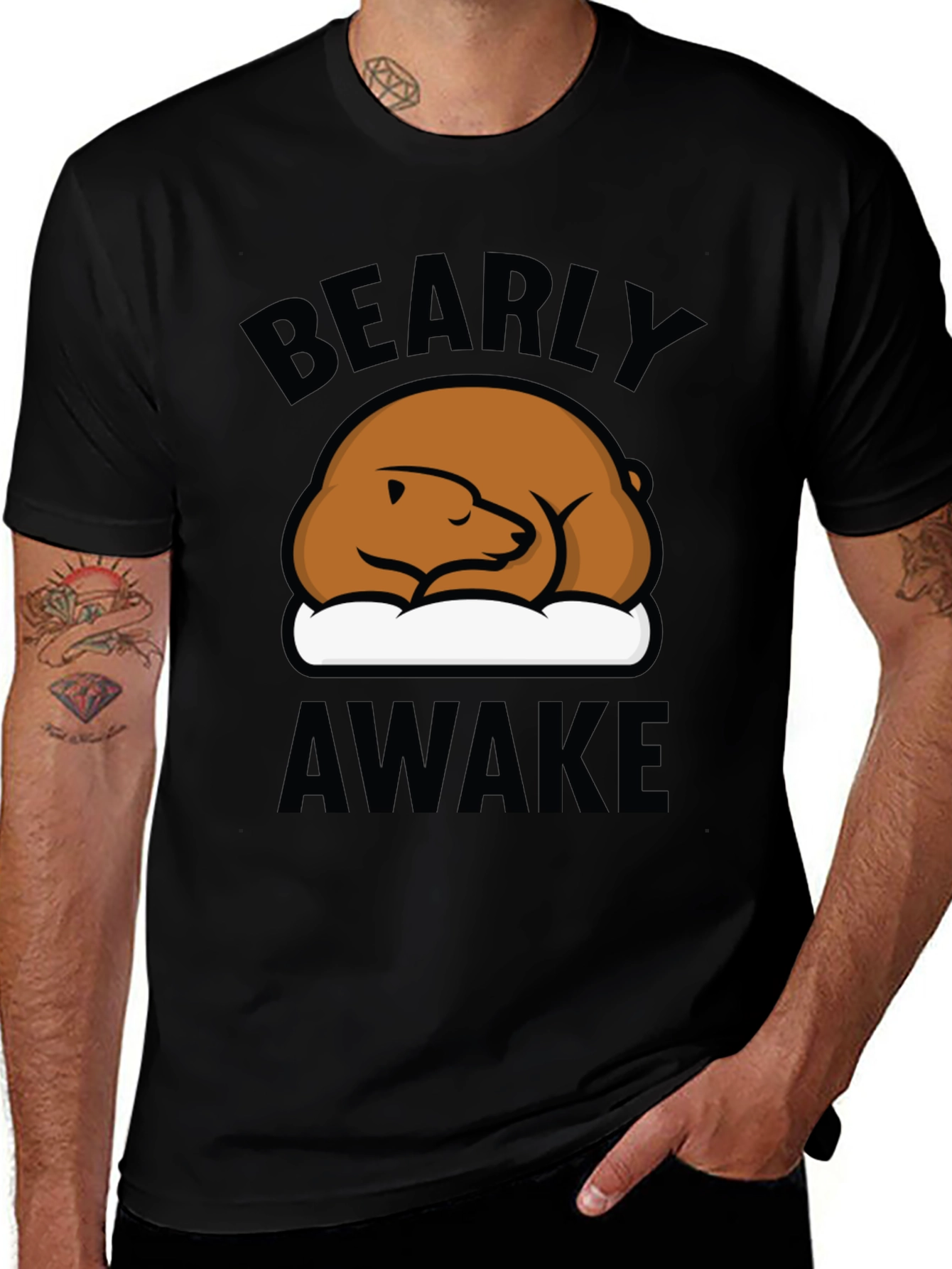 Variant 24 of Bearly Awake Graphic Tee