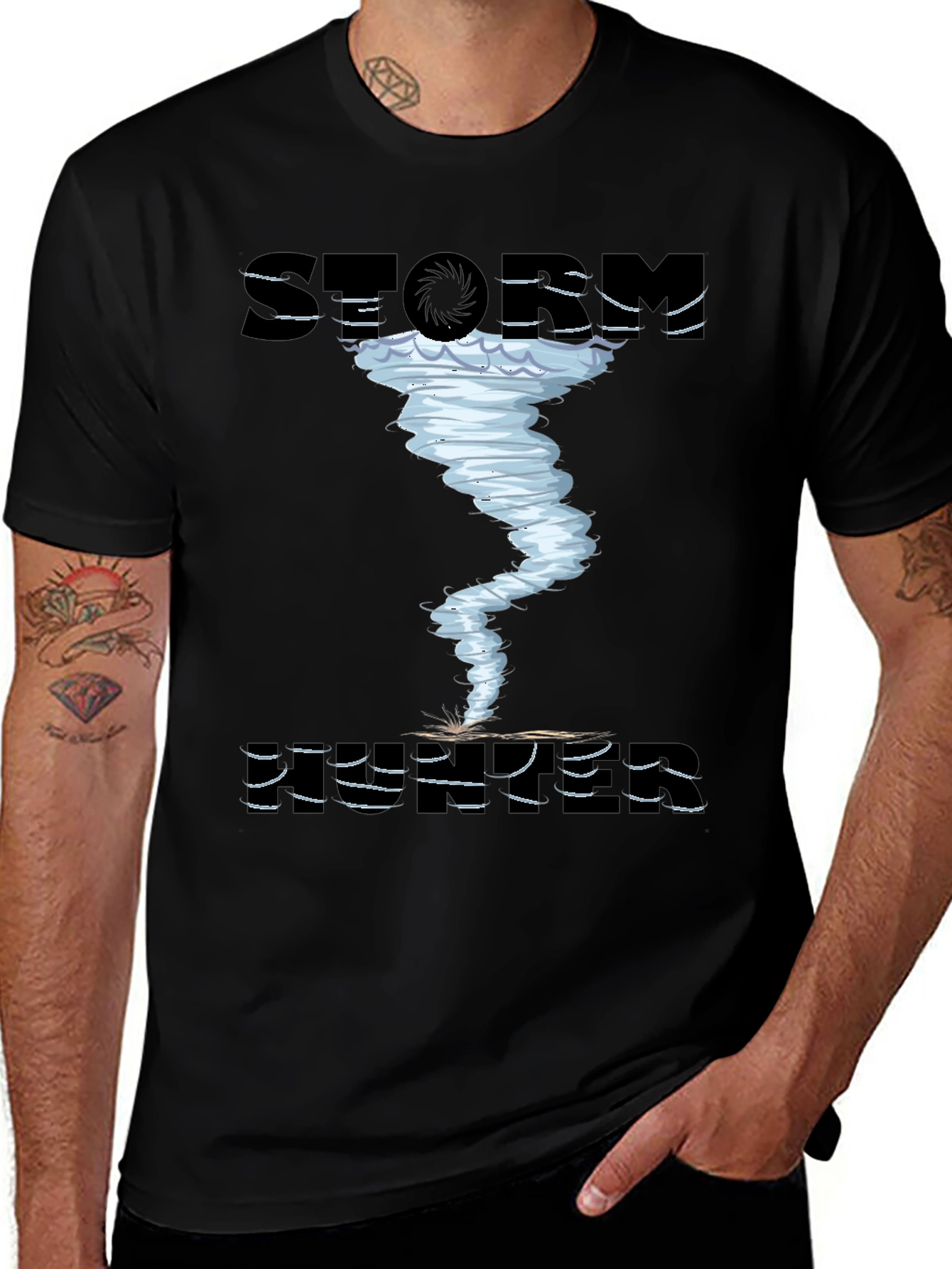 Variant 28 of Storm Chaser Graphic Tee