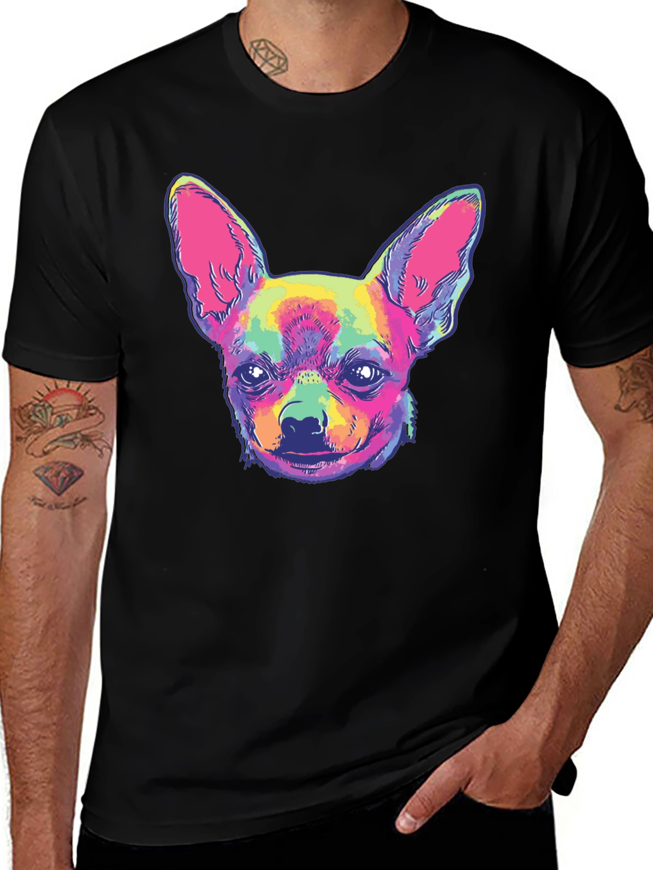 Variant 30 of Chihuahua Dog Graphic Tee - Vibrant Pet Lover's Shirt
