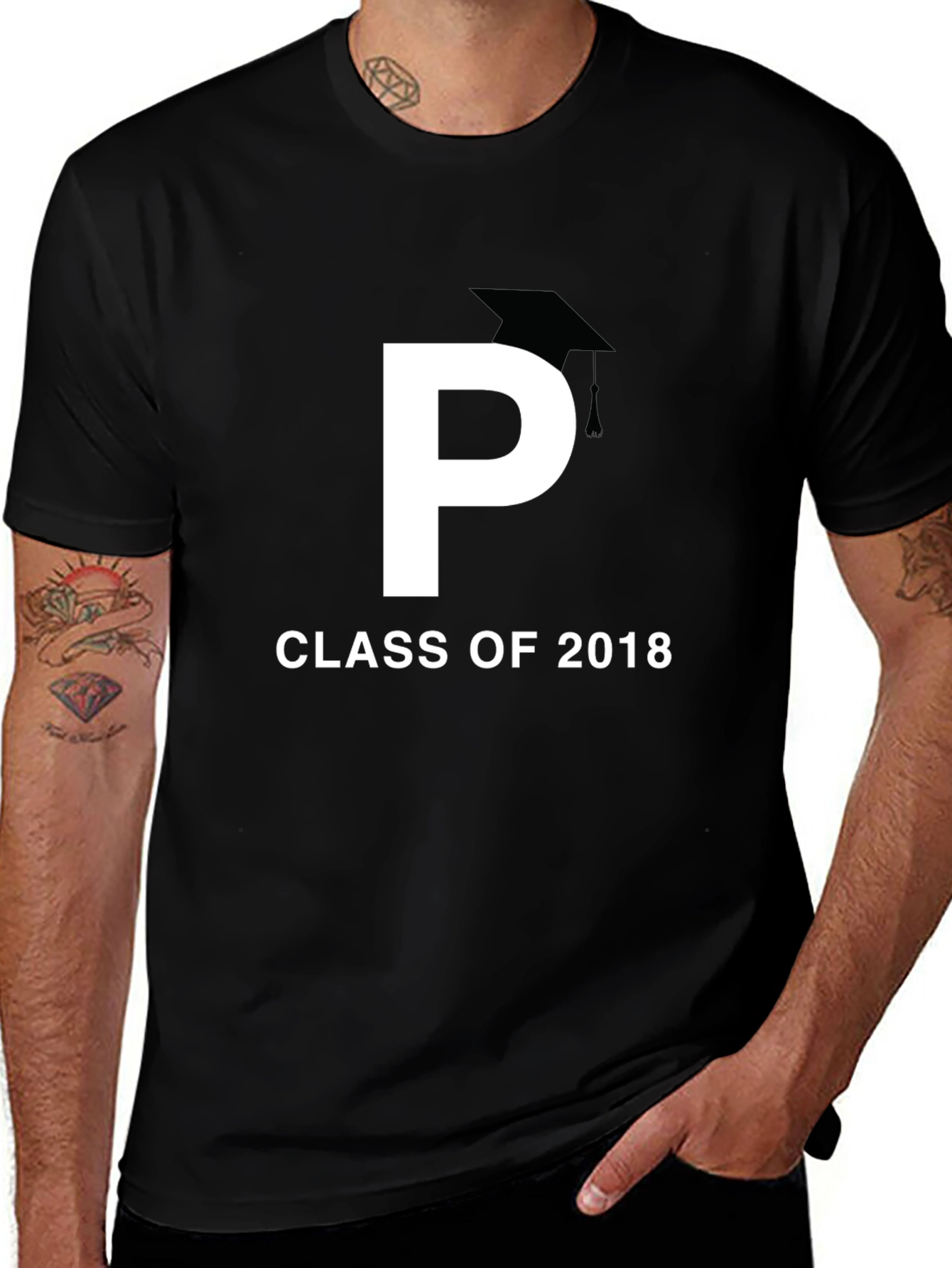 Variant 5 of Class of 2018 Graduation T-Shirt