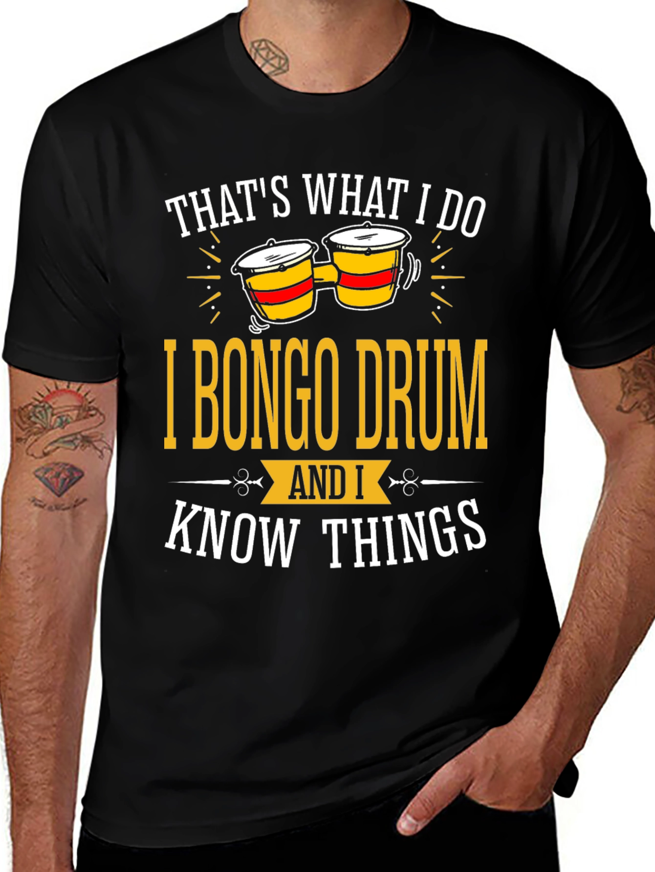 Variant 2 of Bongo Drummer T-Shirt - That's What I Do