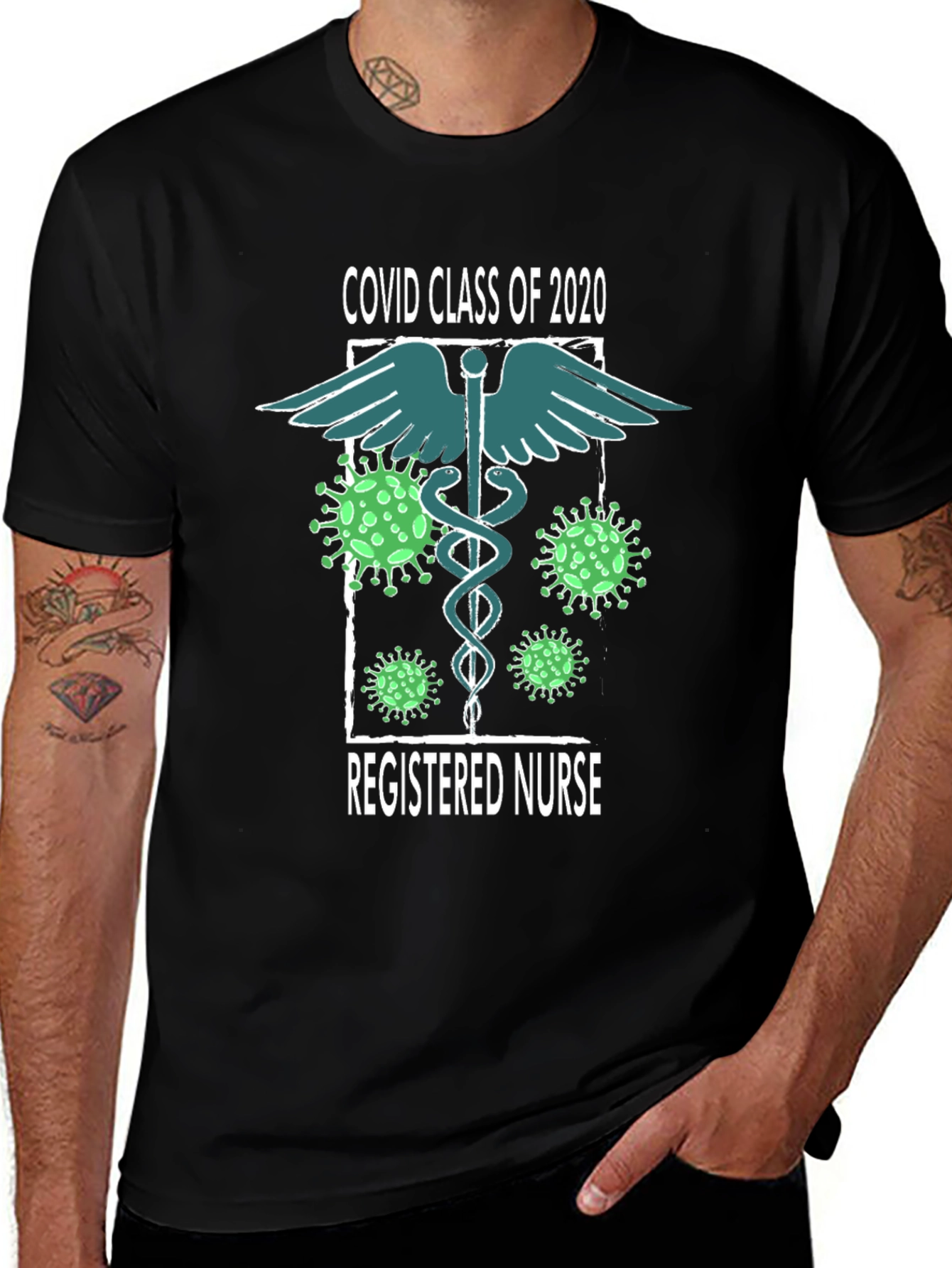 COVID Class of 2020 Registered Nurse T-Shirt