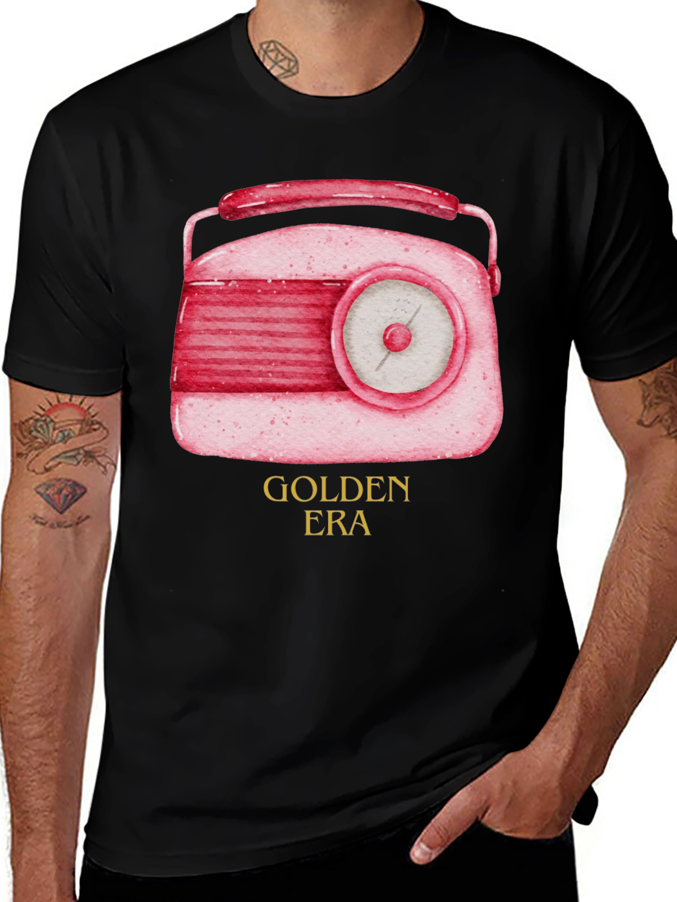 Variant 10 of Golden Era Radio T-Shirt