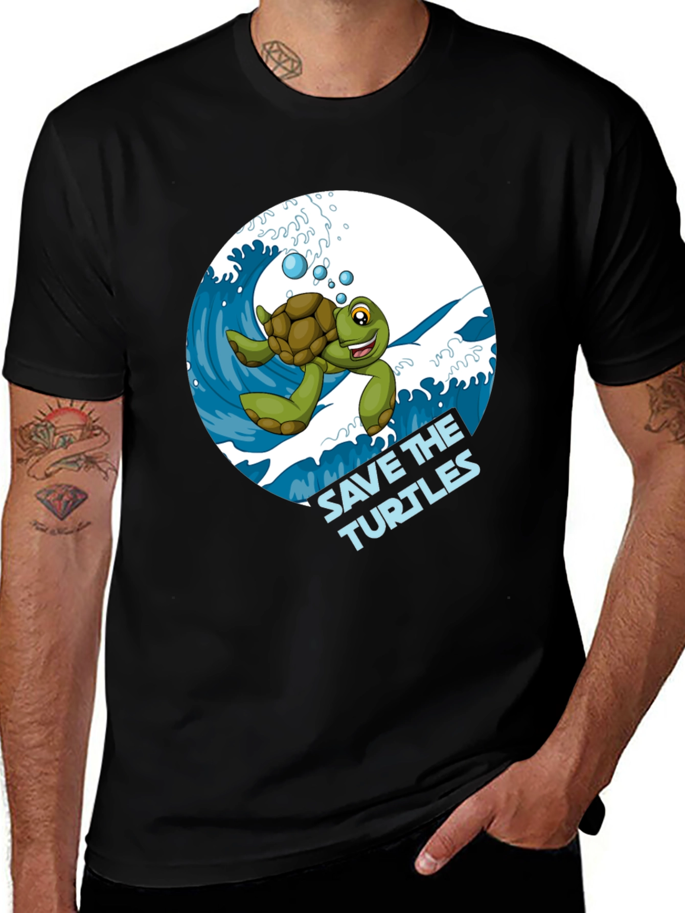 Variant 13 of Save the Turtles T-Shirt