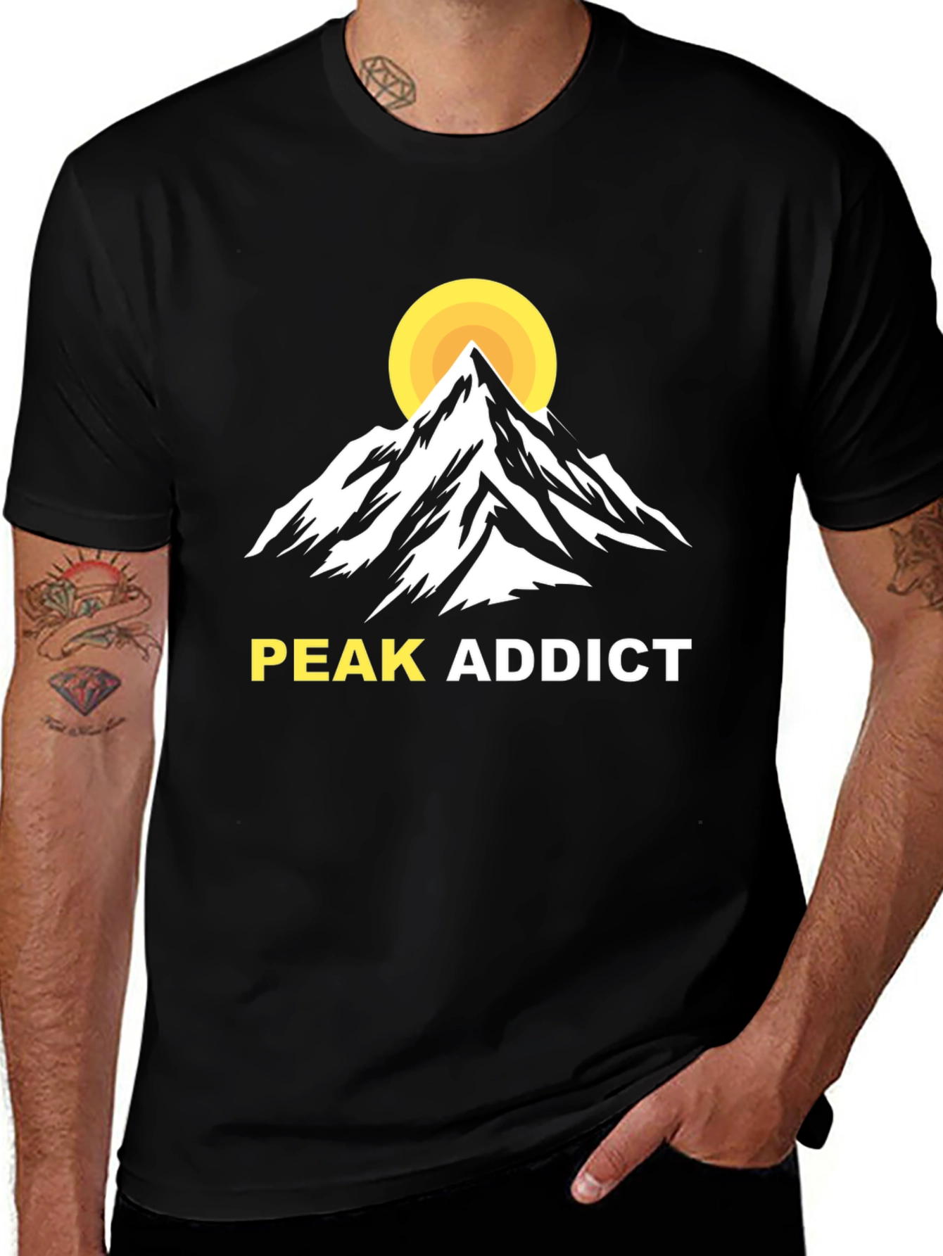 Variant 16 of Peak Addict Mountain T-Shirt