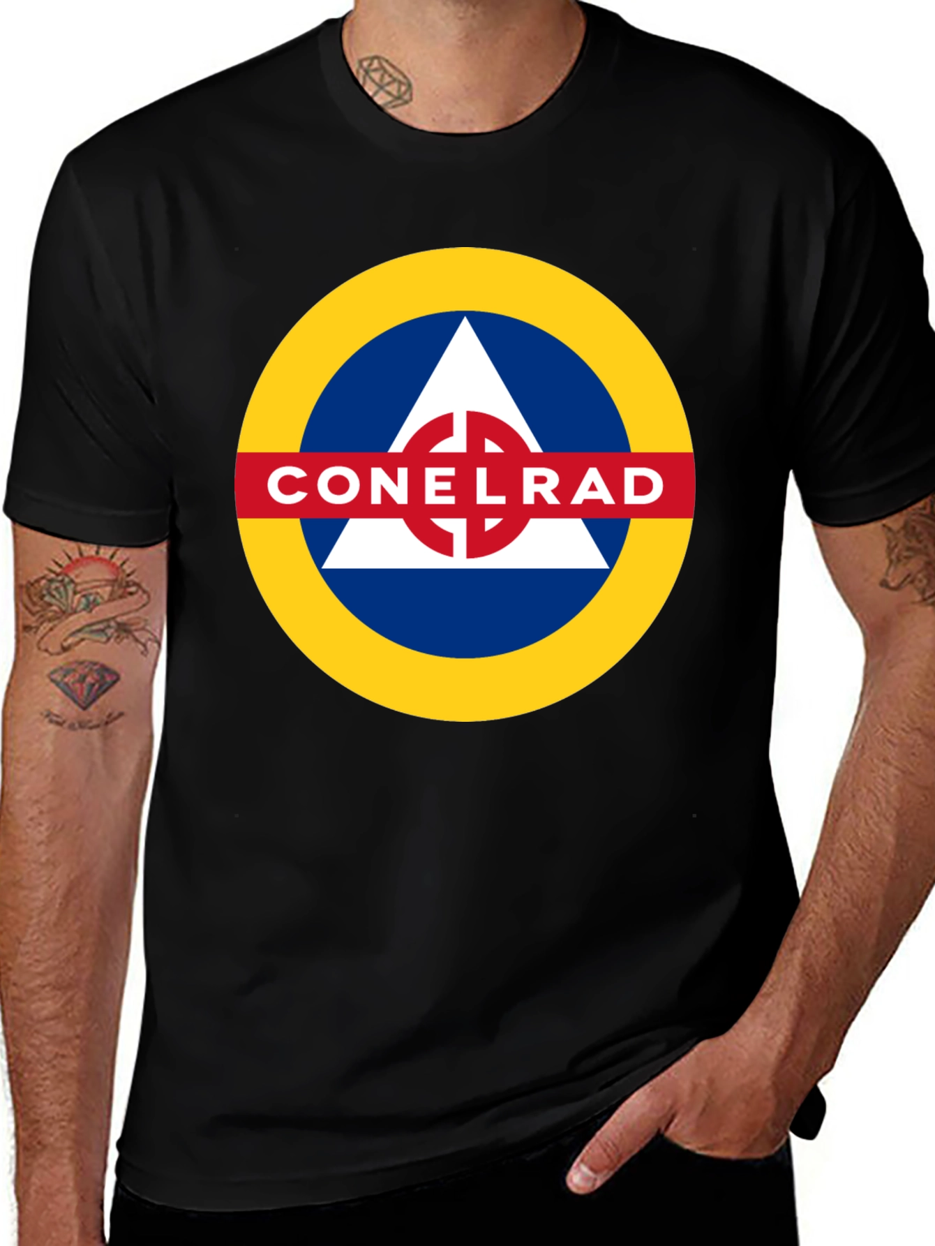 CONELRAD Logo T-Shirt - Retro Design