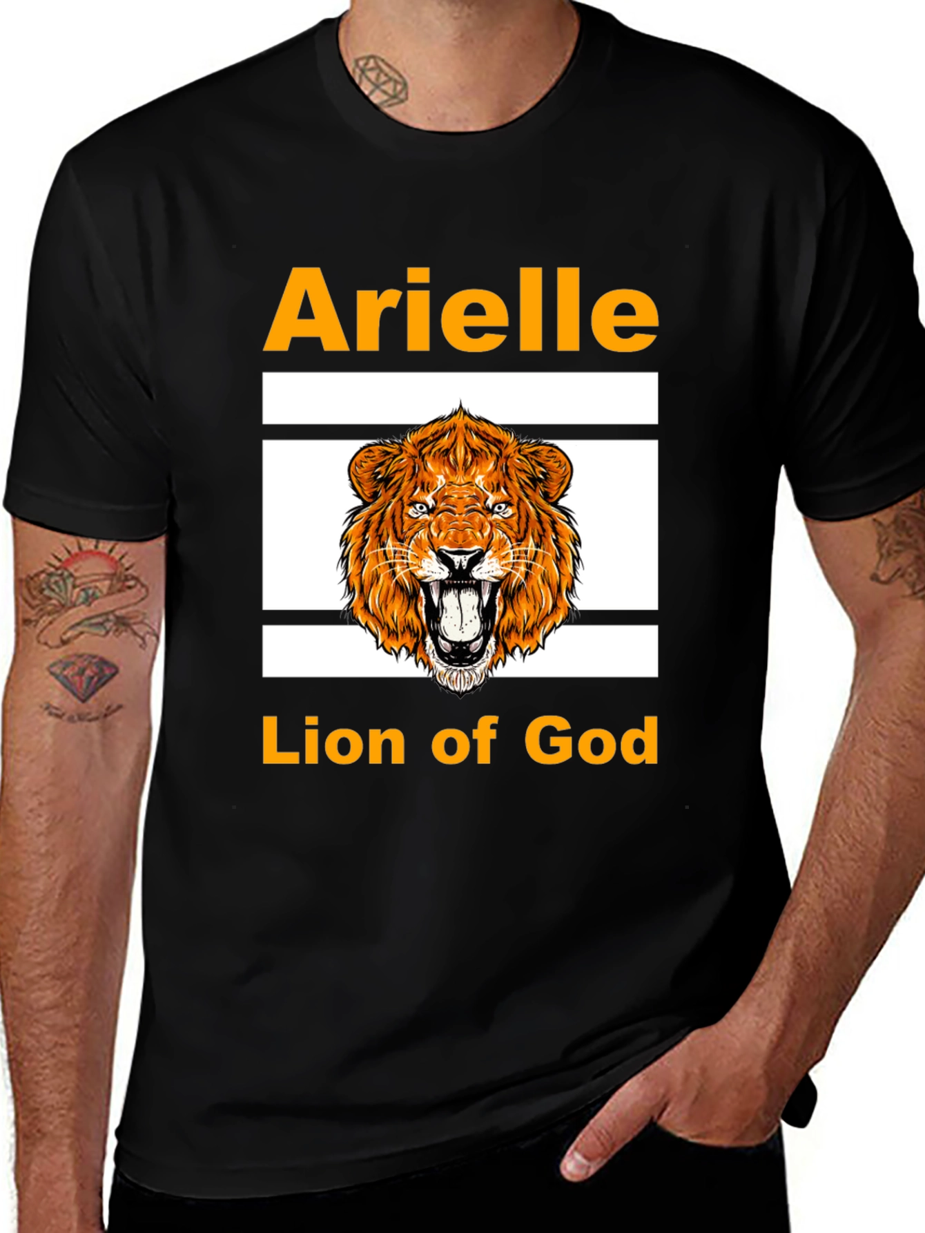 Variant 5 of Arielle Lion of God Graphic T-Shirt