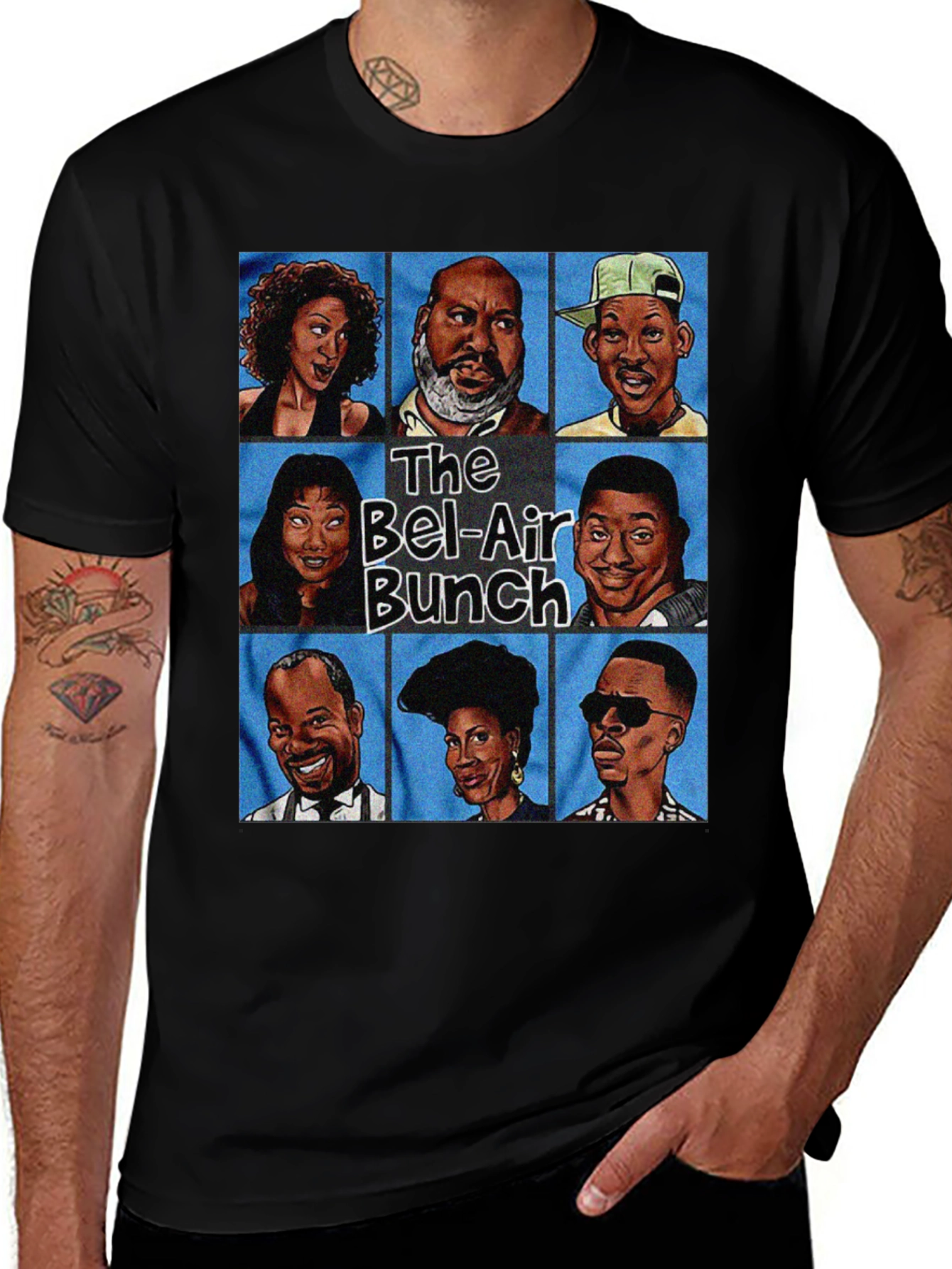 Variant 26 of The Bel-Air Bunch Cartoon T-Shirt