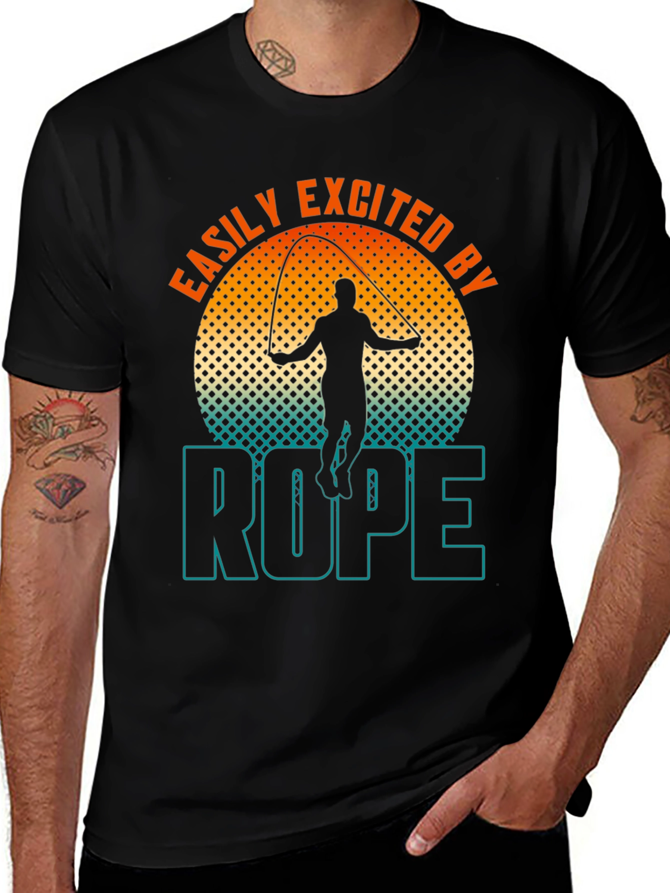 Variant 10 of Easily Excited by Rope T-Shirt
