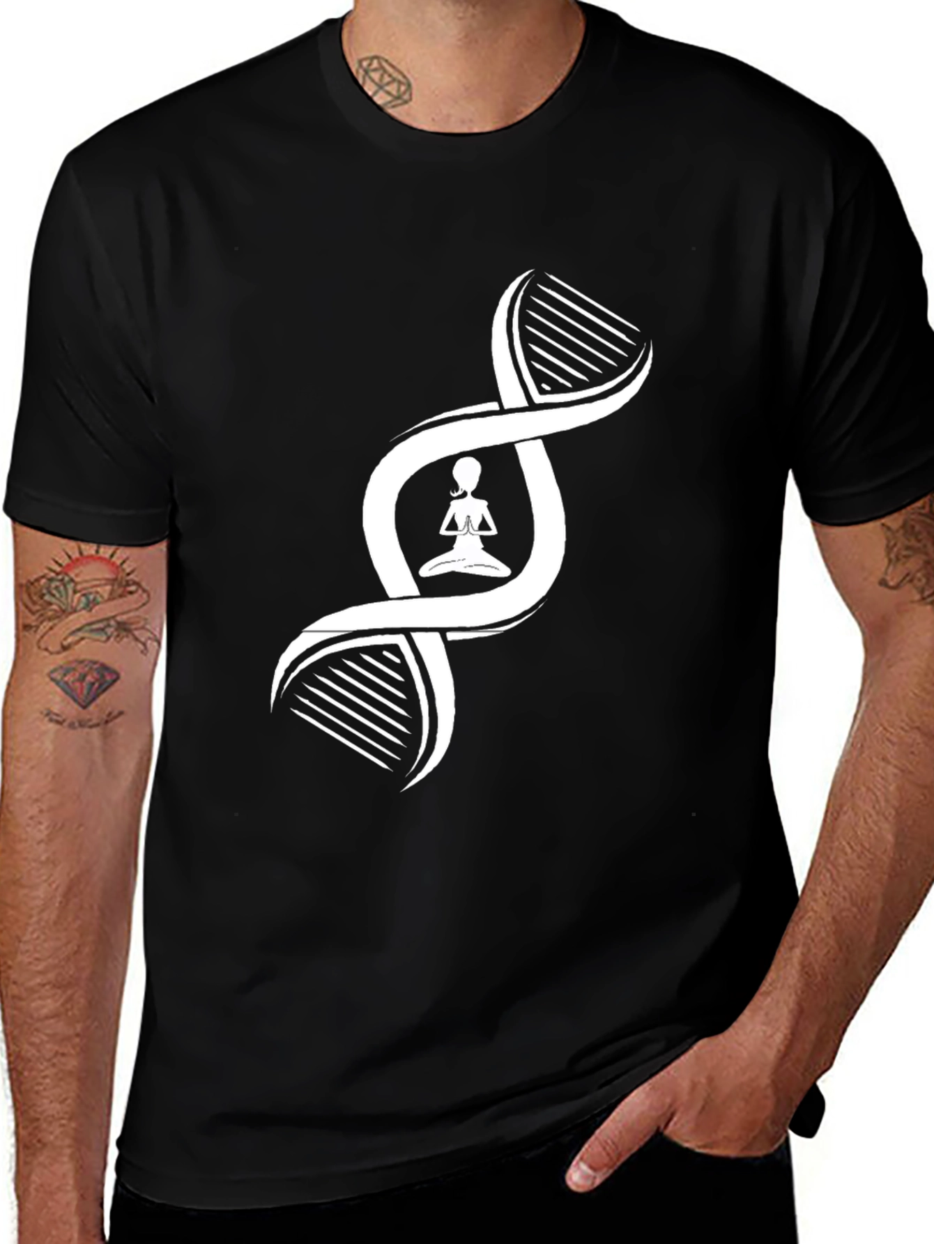 Variant 15 of DNA Yoga T-Shirt