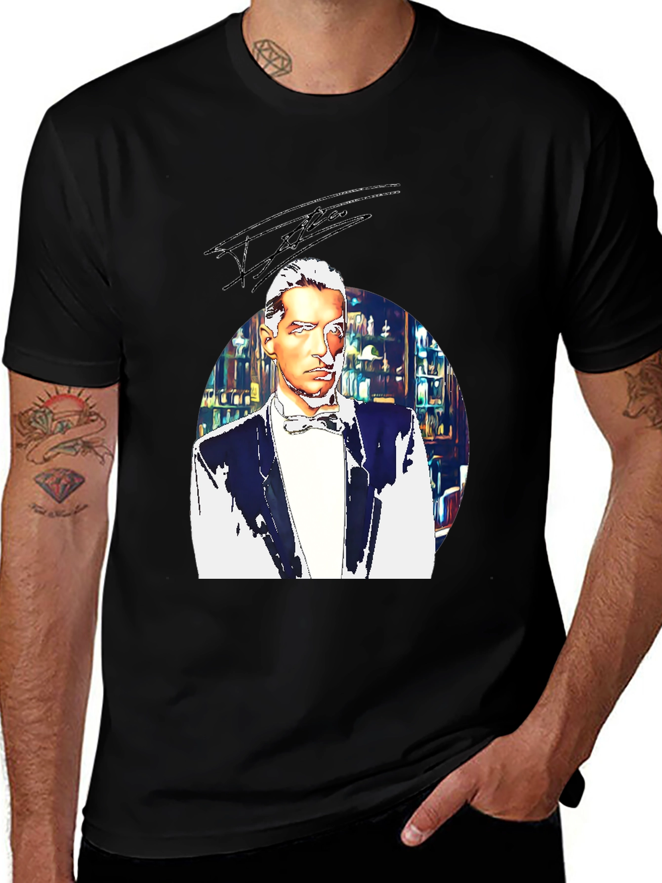 Variant 12 of Vintage T-Shirt - Sophisticated Gentleman