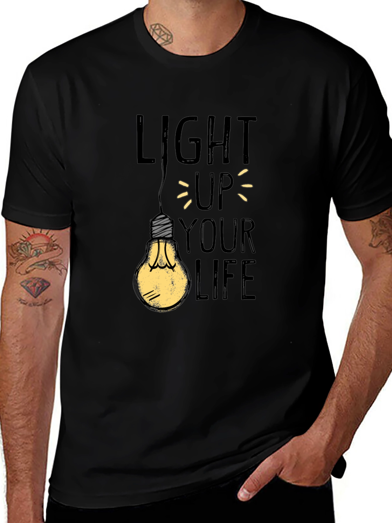 Variant 19 of Light Up Your Life Graphic Tee