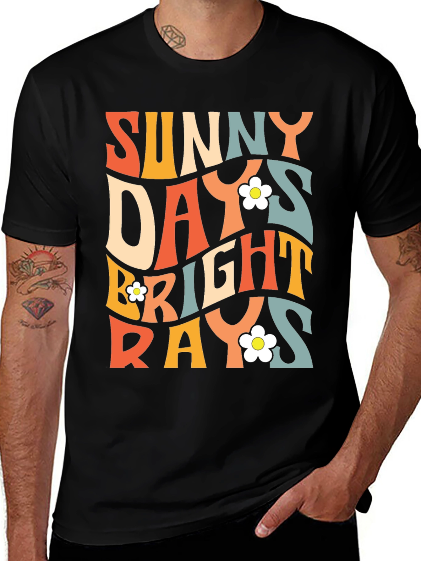 Variant 20 of Sunny Days Bright Rays Graphic Tee