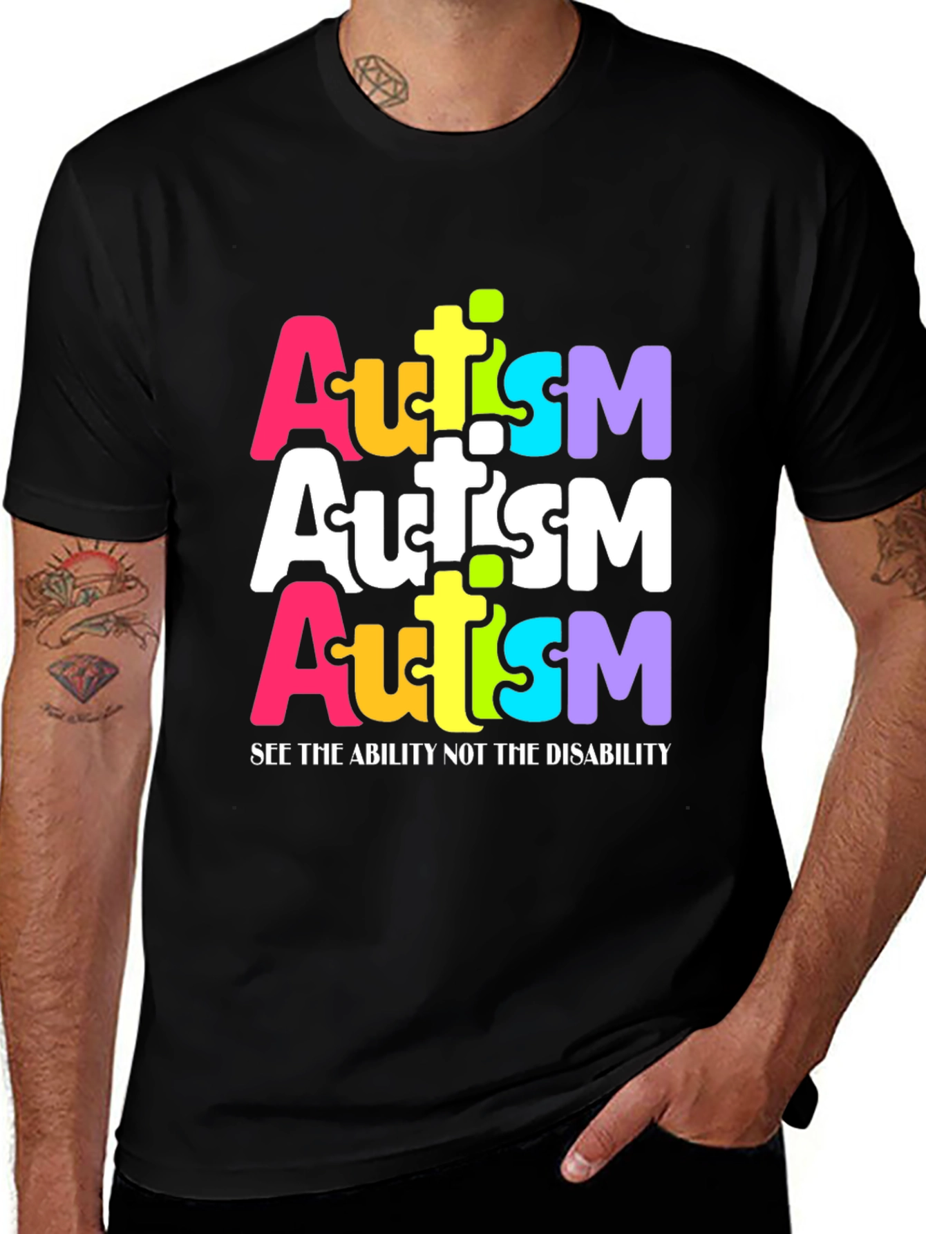 Autism Awareness T-Shirt: See the Ability, Not Disability