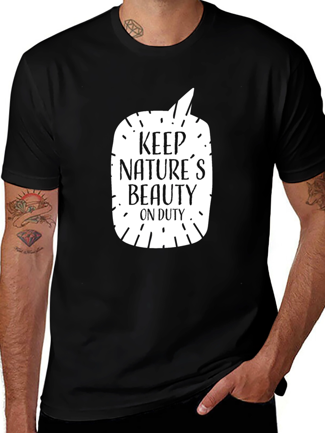 Variant 16 of Keep Nature's Beauty On Duty T-Shirt